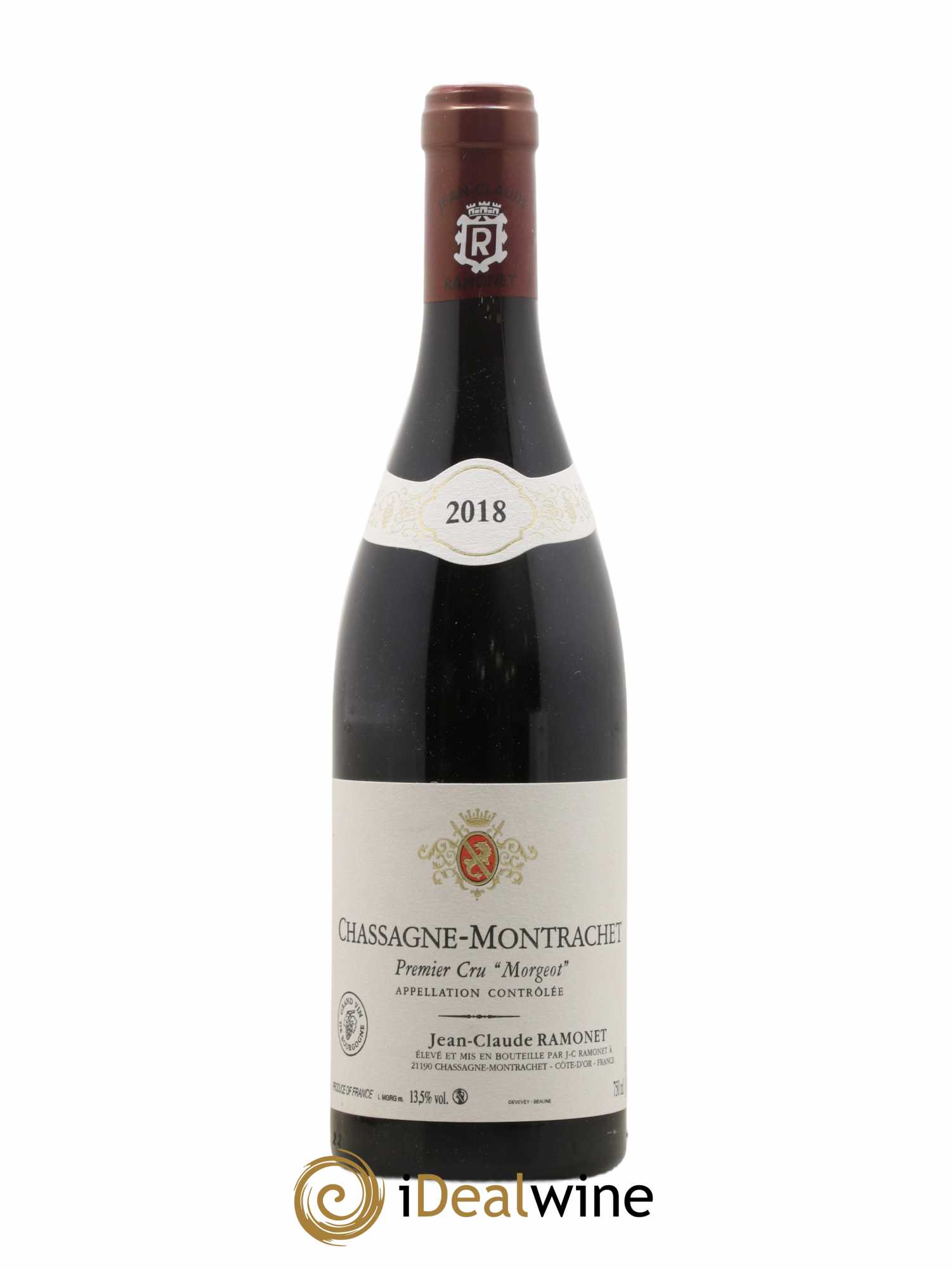 Chassagne-Montrachet 1er Cru Morgeot Ramonet (Domaine) 2018 - Lot of 1 bottle - 0