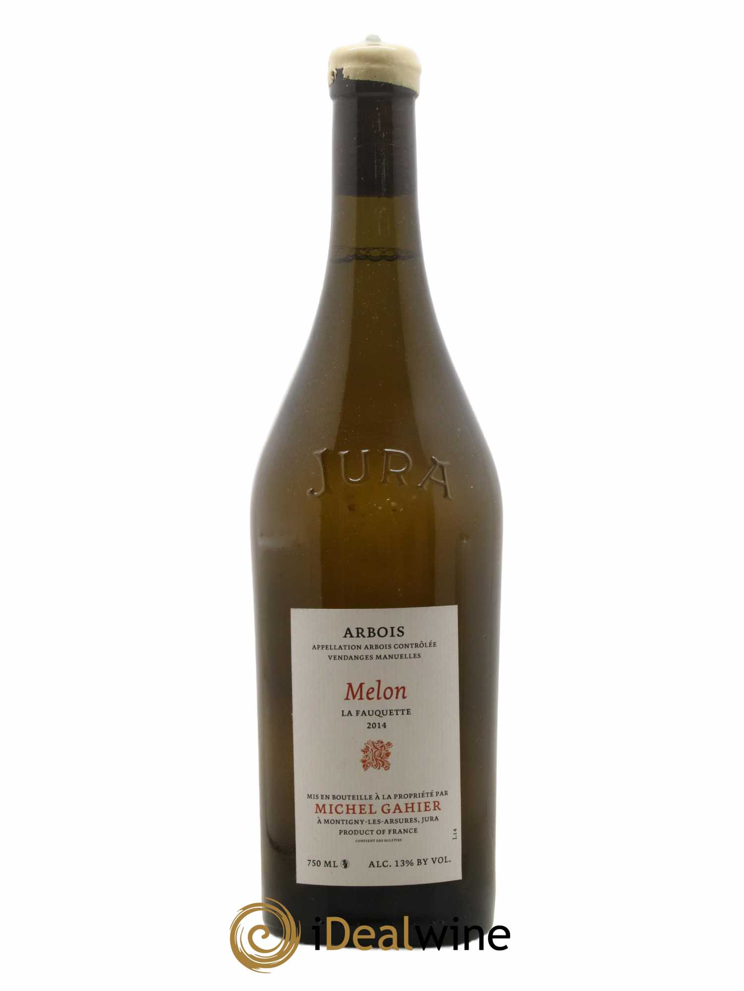 Arbois Melon La Fauquette Michel Gahier 2014 - Lot de 1 bouteille - 0