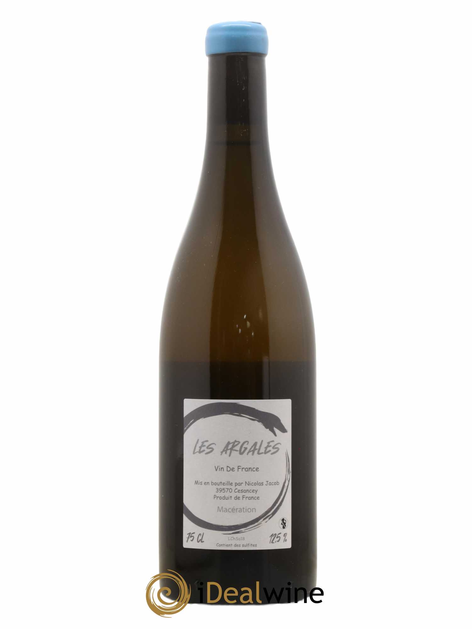 Vin de France Les Argales Nicolas Jacob 2018 - Lot de 1 bouteille - 1