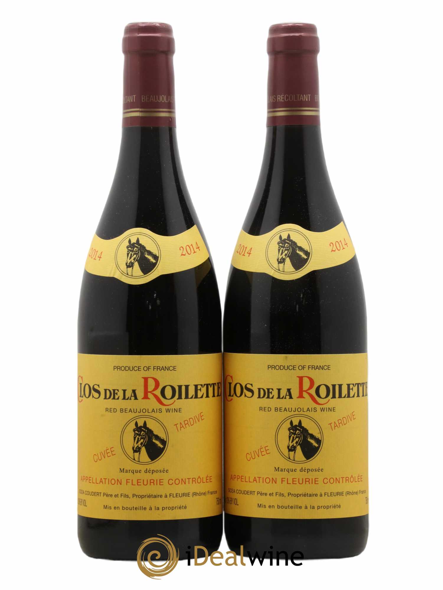 Fleurie Cuvée Tardive Clos de la Roilette 2014 - Lot de 2 bouteilles - 0