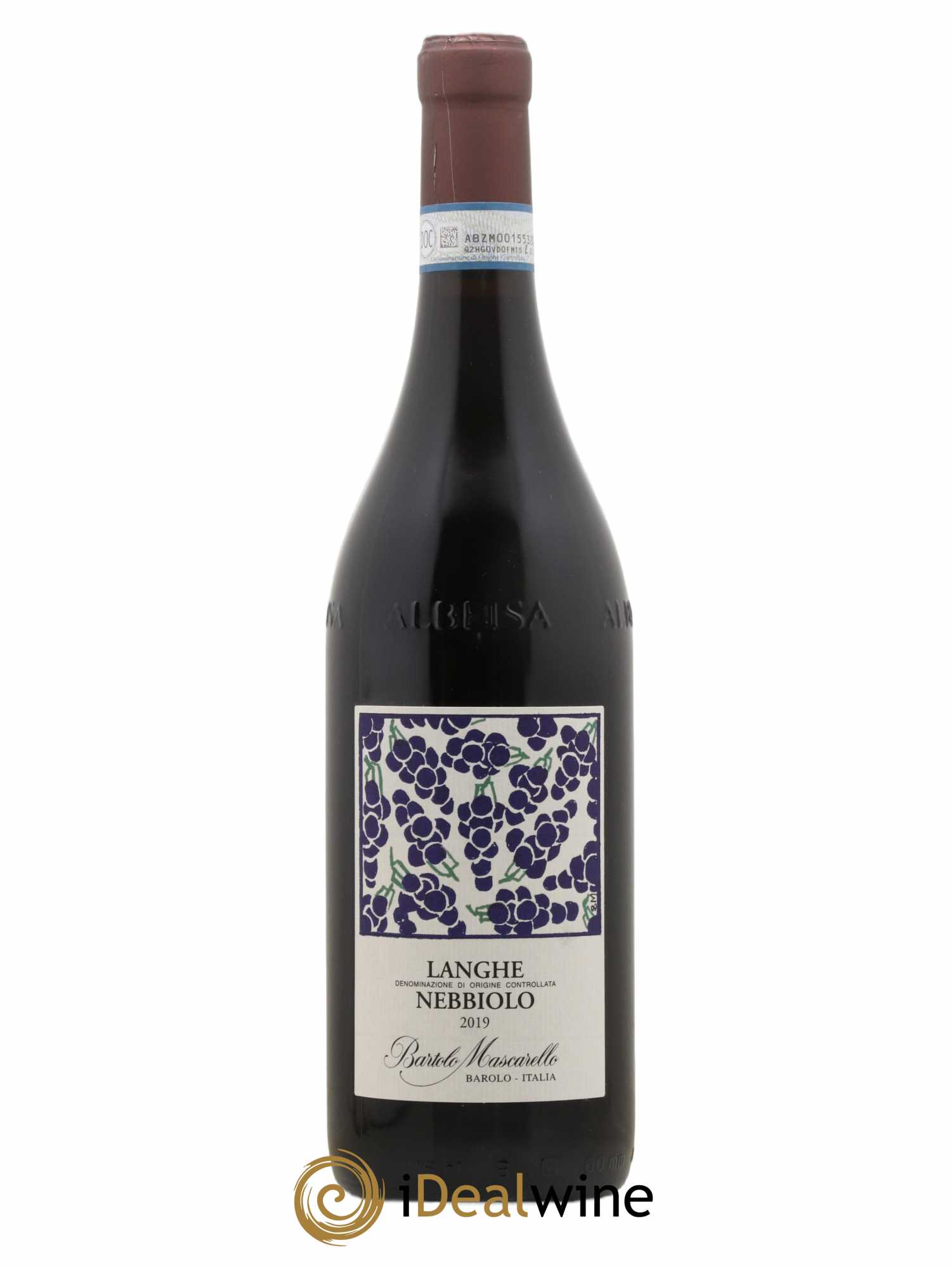 Langhe DOC Nebbiolo Bartolo Mascarello 2019 - Lot de 1 bouteille - 0