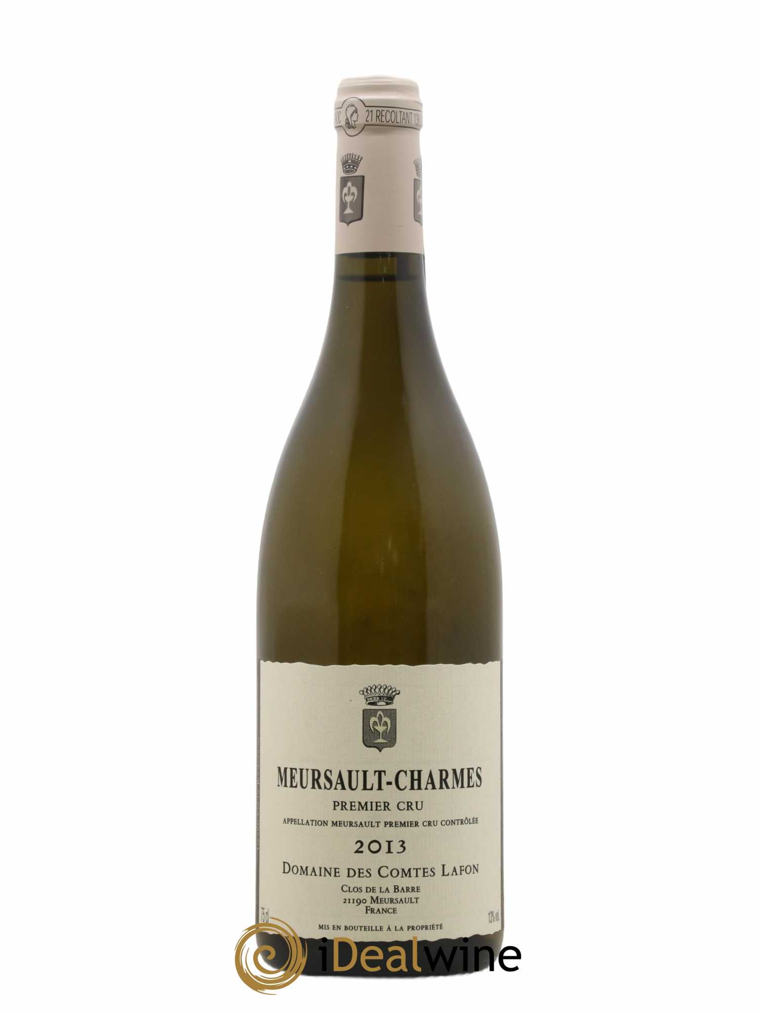 Meursault 1er Cru Charmes Comtes Lafon (Domaine des) 2013 - Lot de 1 bouteille - 0