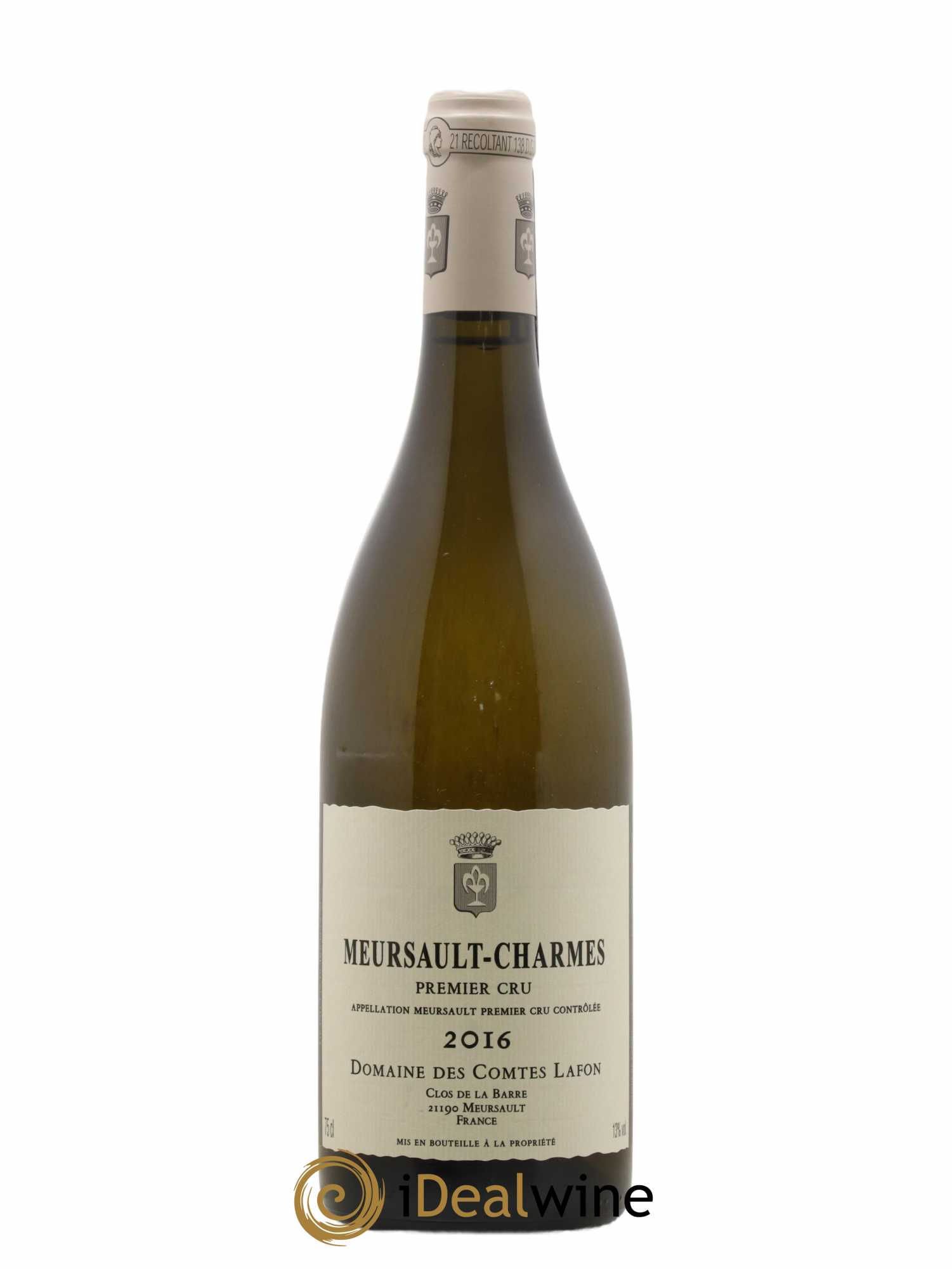 Meursault 1er Cru Charmes Comtes Lafon (Domaine des) 2016 - Lot de 1 bouteille - 0