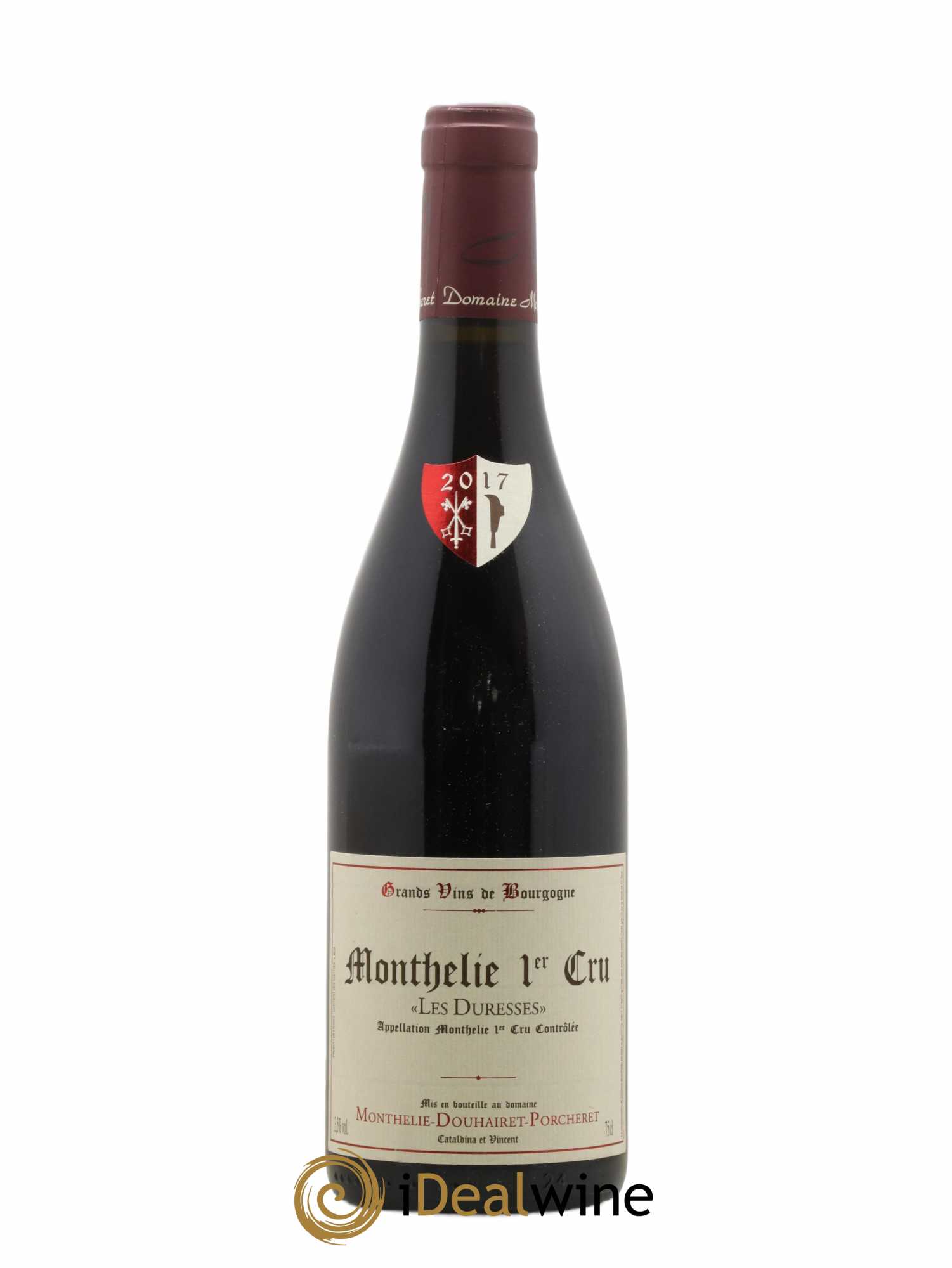 Monthélie 1er Cru Les Duresses Monthélie-Douhairet-Porcheret 2017 - Lot de 1 bouteille - 0