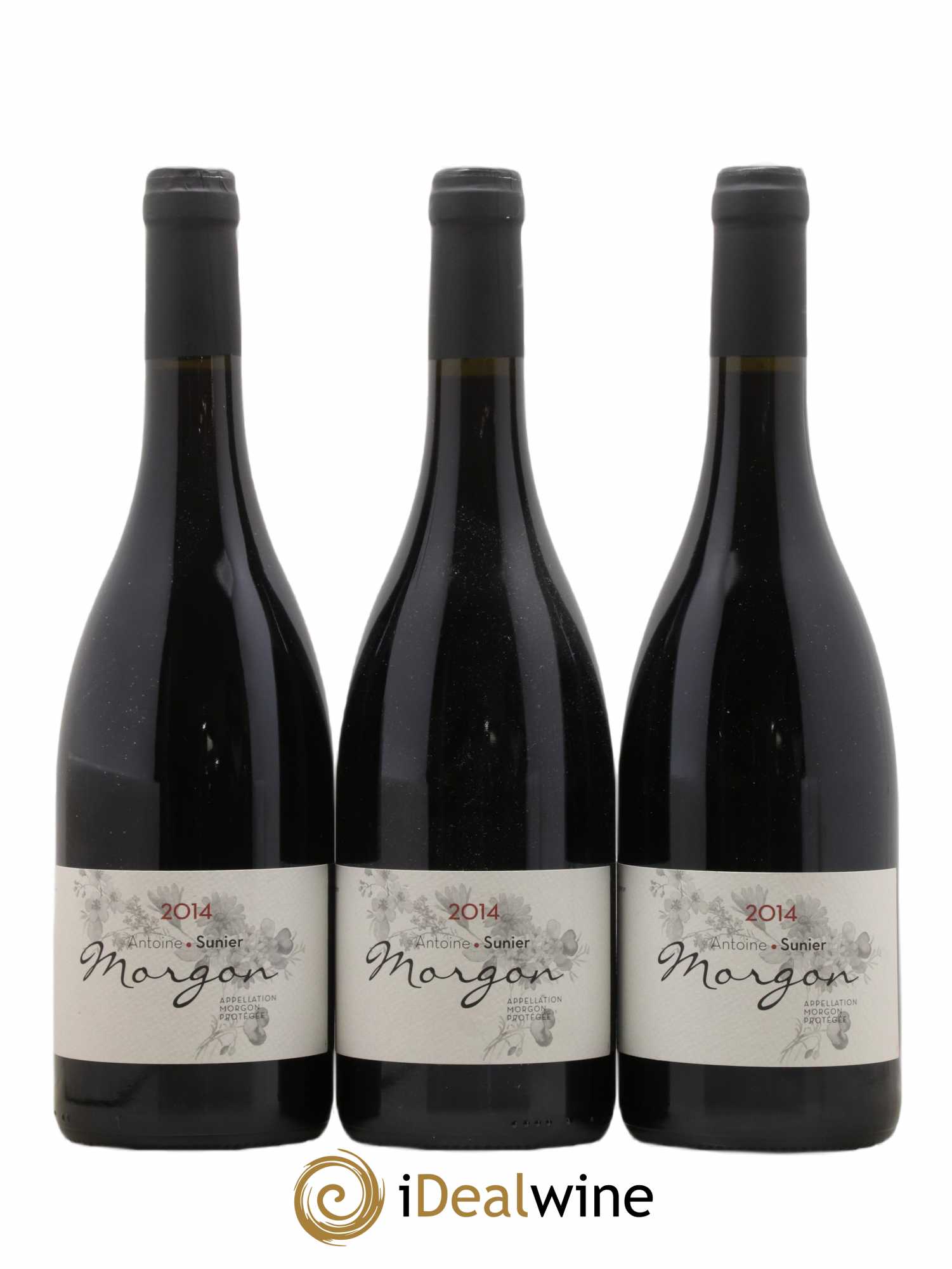 Morgon Antoine Sunier 2014 - Lot de 3 bouteilles - 0