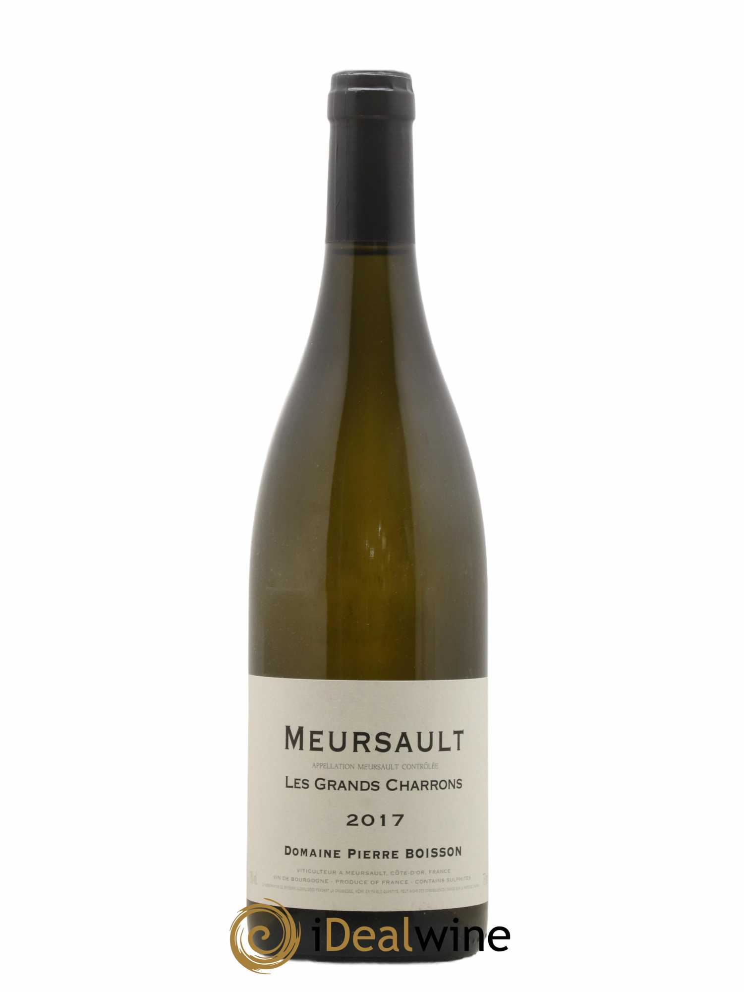 Meursault Les Grands Charrons Pierre Boisson (Domaine) 2017 - Lot de 1 bouteille - 0
