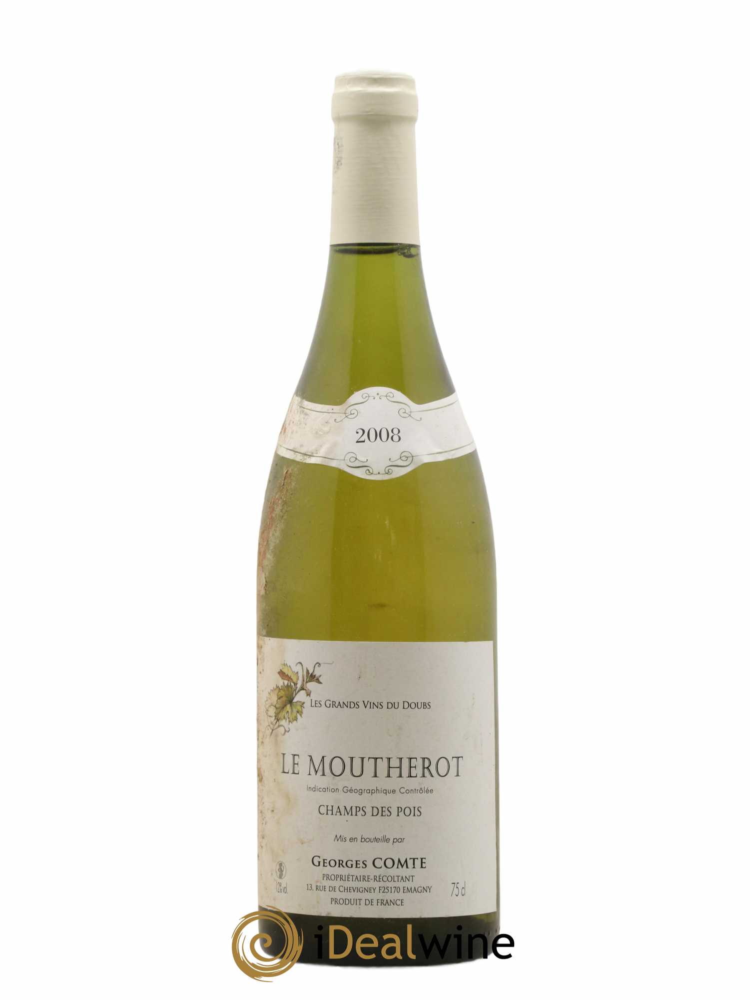 Divers IGP Le Moutherot Champ des Pois George Comte 2008 - Posten von 1 Flasche - 0