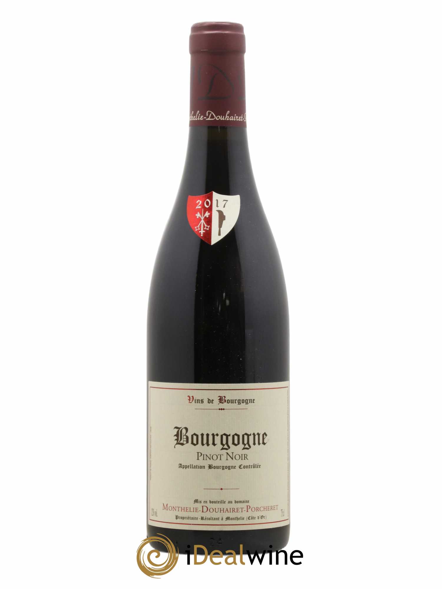 Bourgogne Pinot Noir Monthelie Douhairet Porcheret 2017 - Lot de 1 bouteille - 0