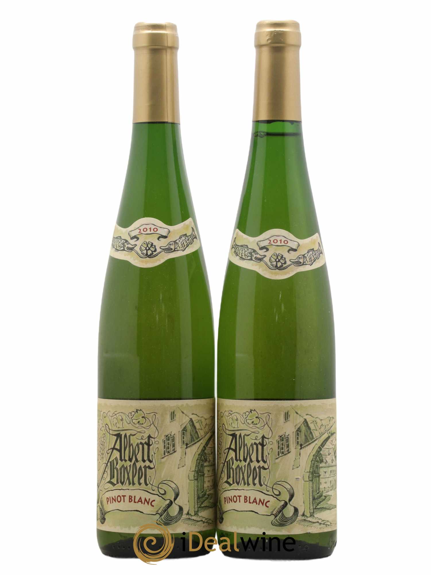 Alsace Pinot Blanc Albert Boxler 2010 - Lot de 2 bouteilles - 0