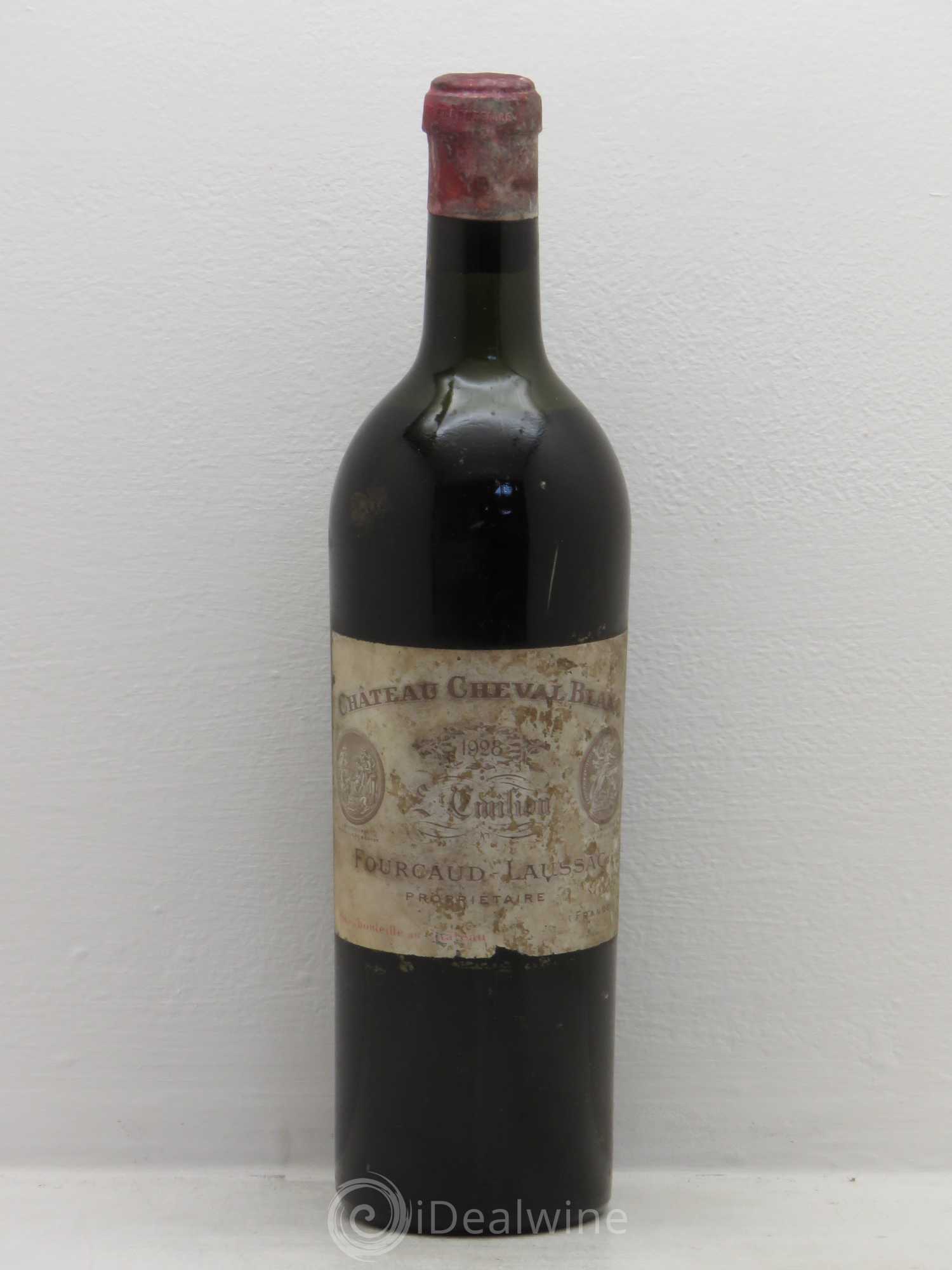 Château Cheval Blanc 1er Grand Cru Classé A 1928 - Lot de 1 bouteille - 0