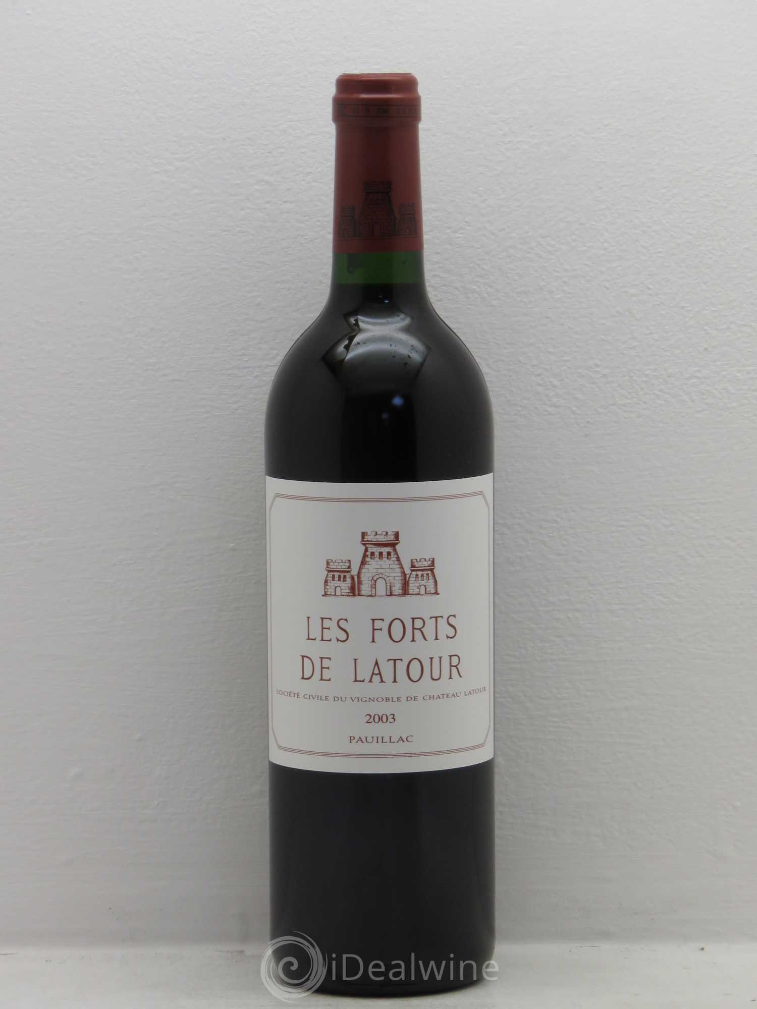 Les Forts de Latour Second Vin 2003 - Lot de 1 bouteille - 0