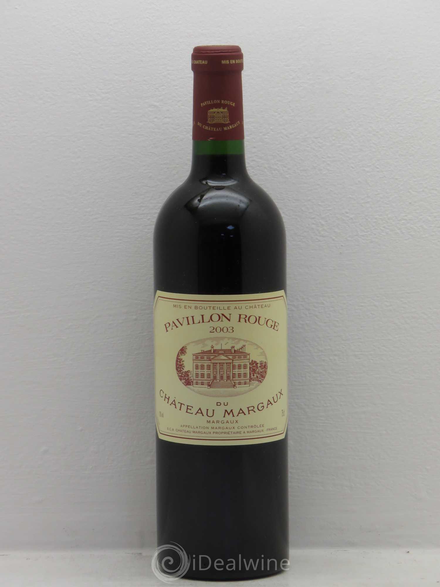 Pavillon Rouge du Château Margaux Second Vin 2003 - Lot de 1 bouteille - 0