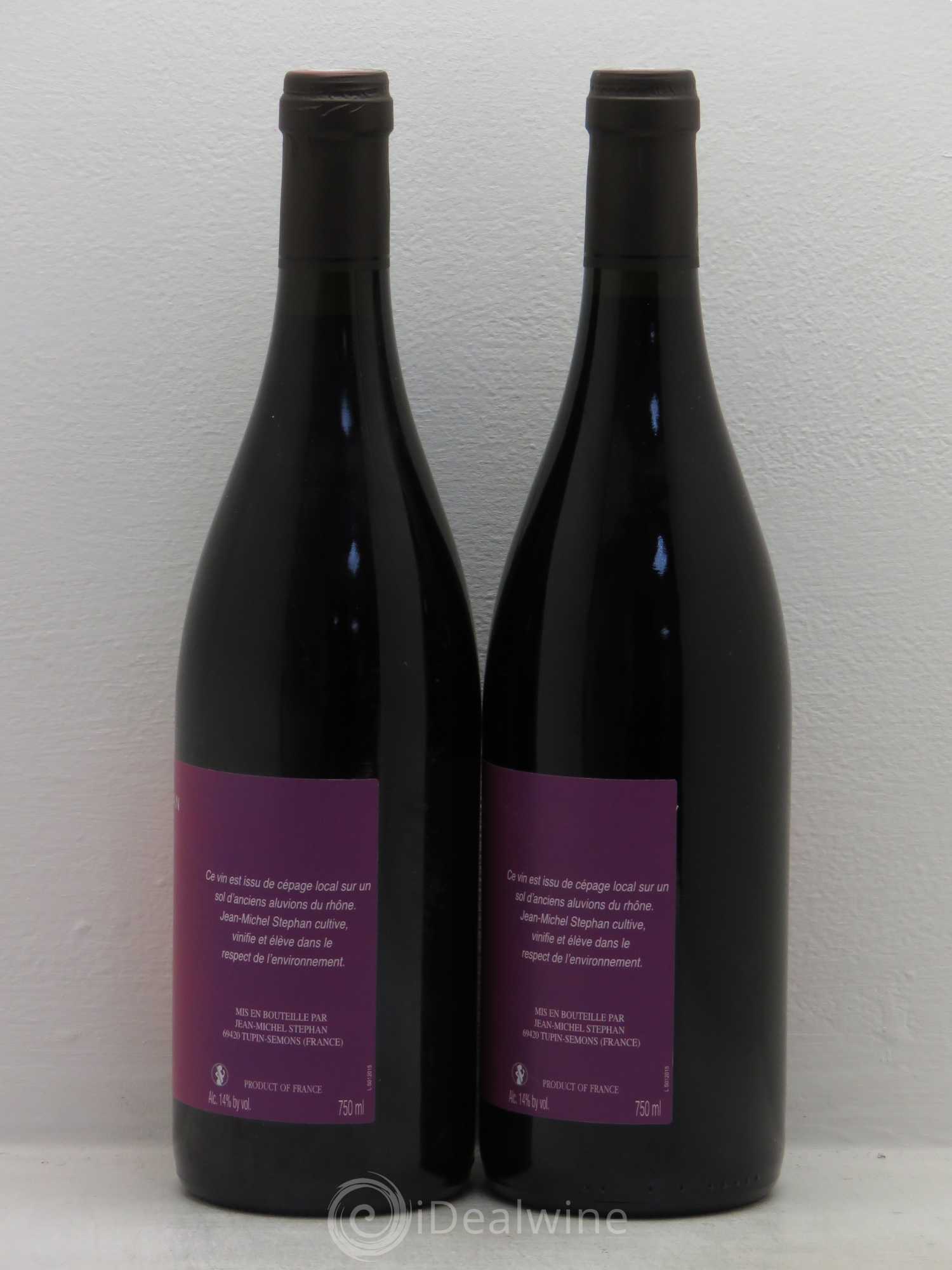 Divers Vin de France Jean Michel Stephan 2015 - Posten von 2 Flaschen - 1