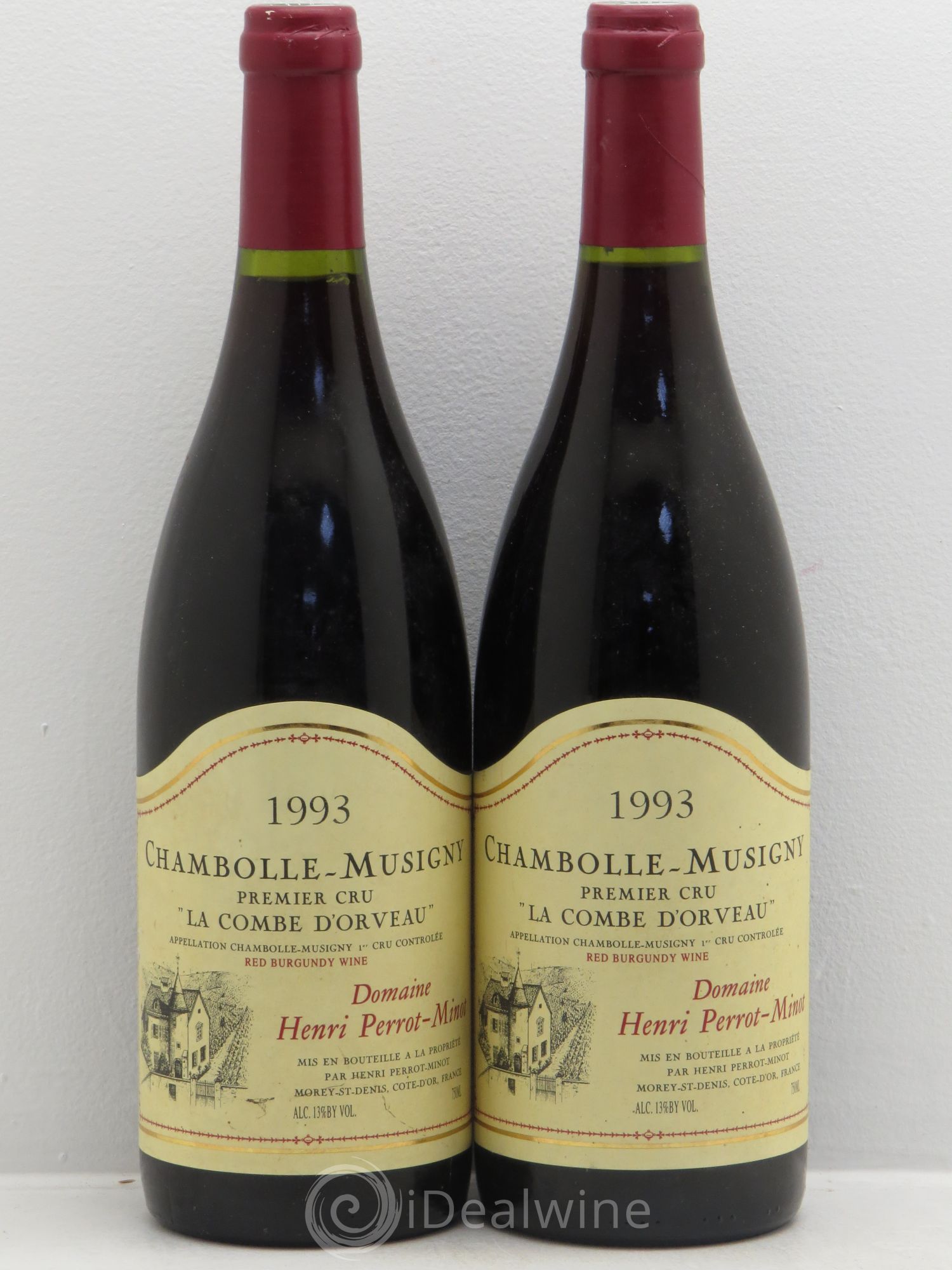 Chambolle-Musigny 1er Cru Combe d'Orveau 1993 - Lot de 2 bouteilles - 0