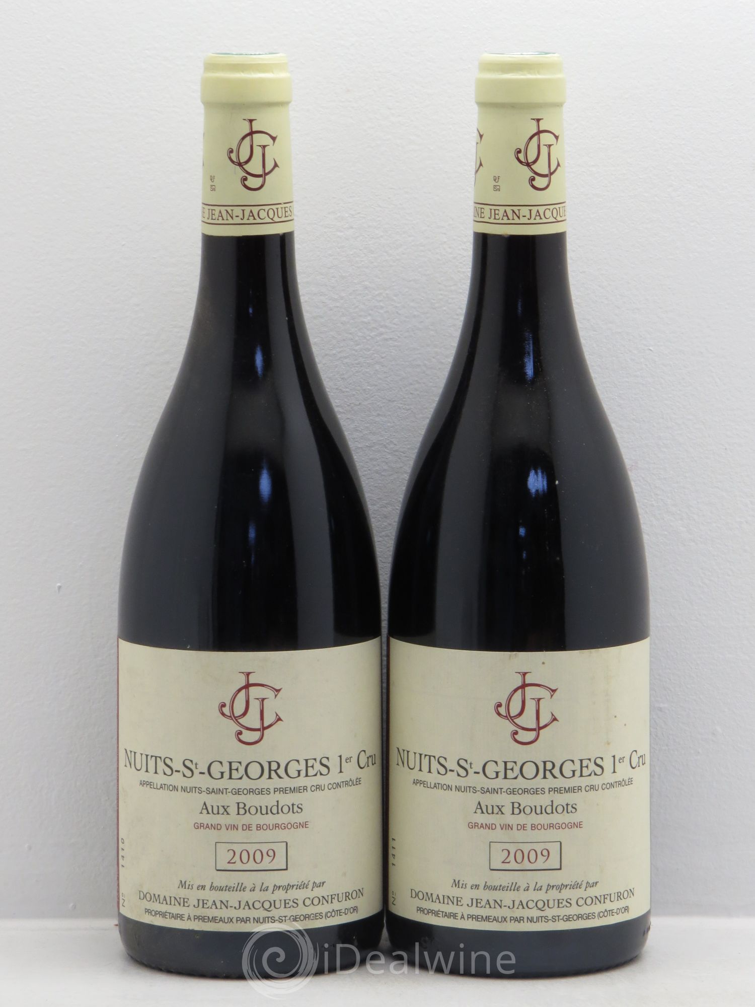 Nuits-Saint-Georges 1er Cru Aux Boudots Jean-Jacques Confuron 2009 - Lot de 2 bouteilles - 0