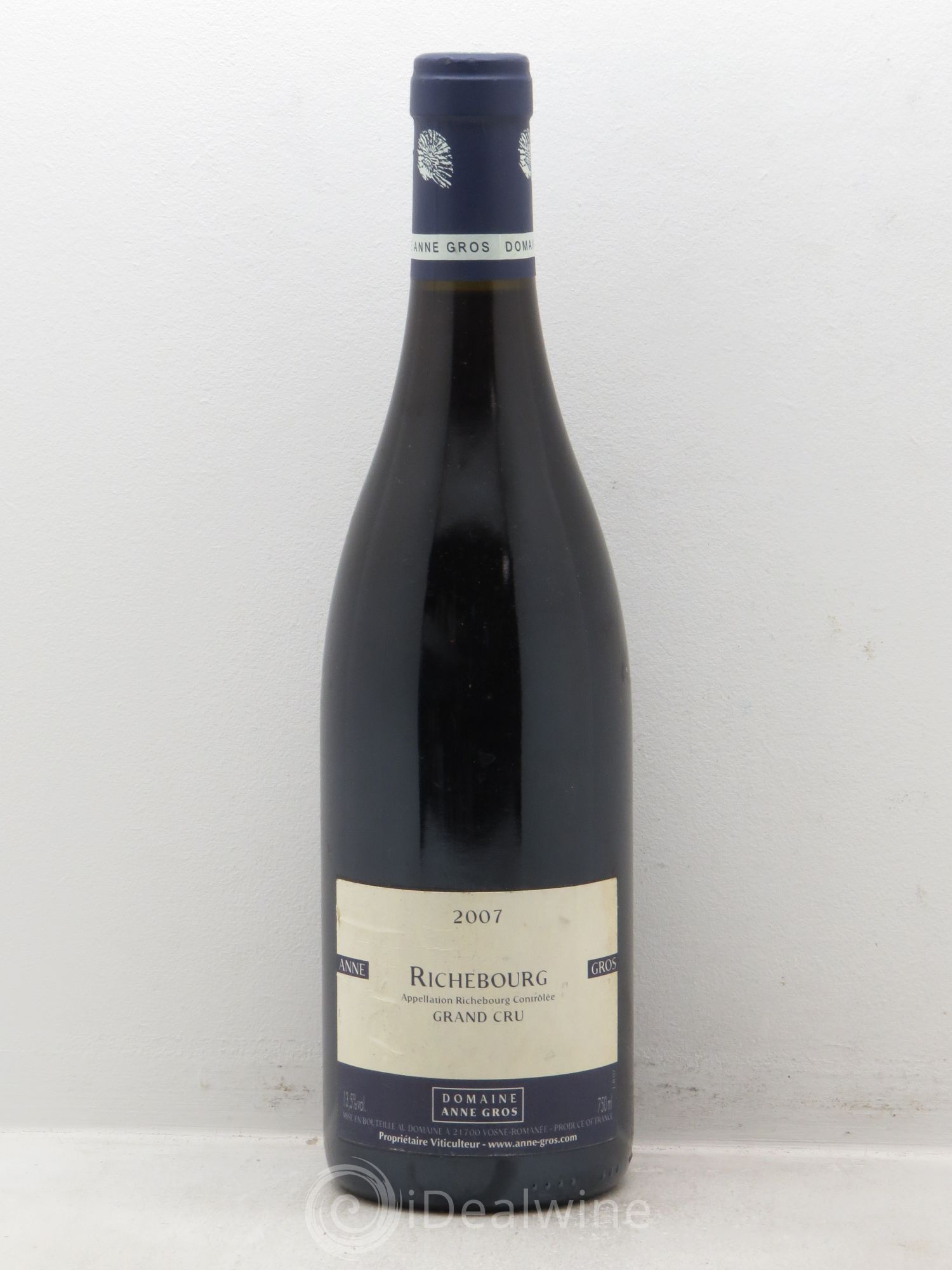 Richebourg Grand Cru Anne Gros 2007 - Lot de 1 bouteille - 0