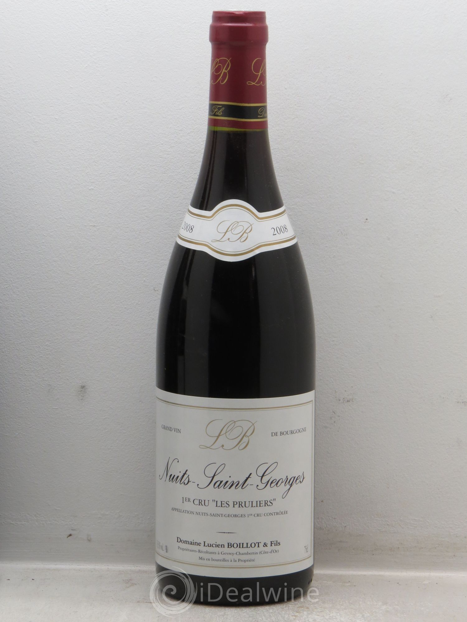 Nuits-Saint-Georges 1er Cru Lucien Boillot 2008 - Posten von 1 Flasche - 0