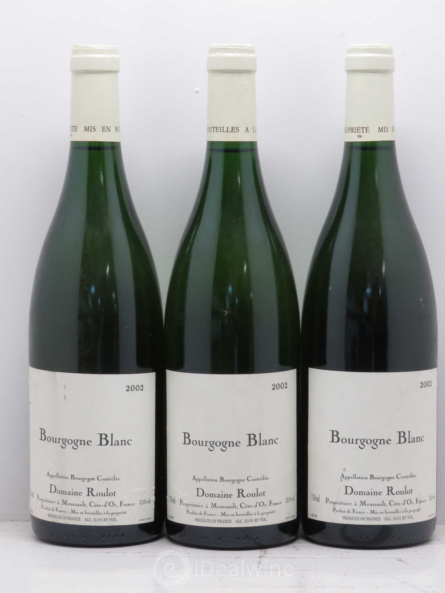 Bourgogne Roulot (Domaine) 2002 - Lot de 3 bouteilles - 0
