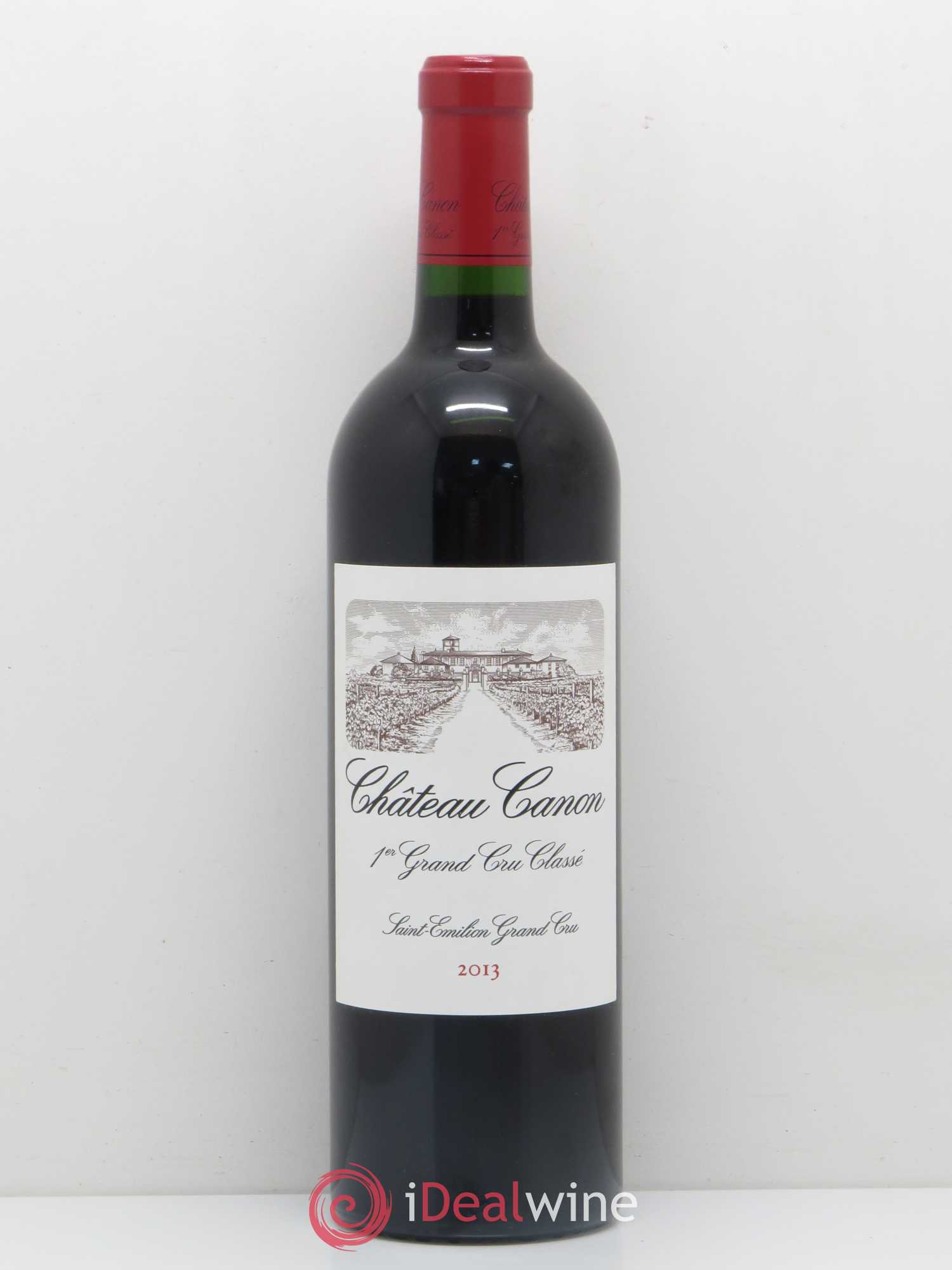 Château Canon 1er Grand Cru Classé B 2013 - Lot de 1 bouteille - 0