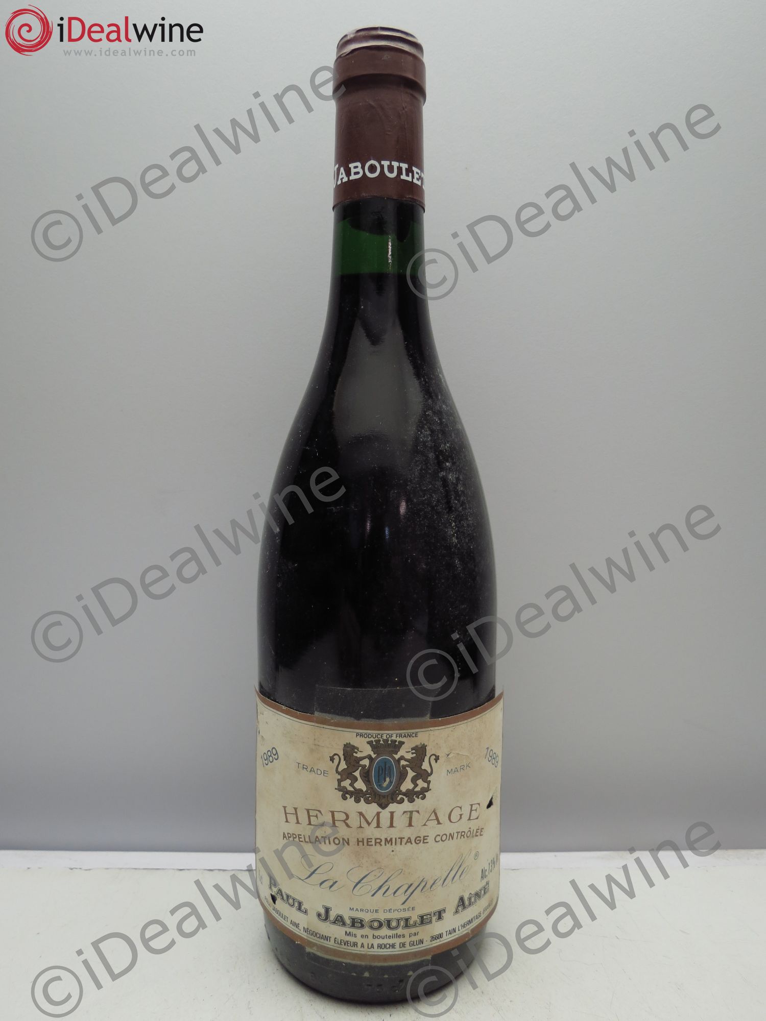 Hermitage La Chapelle Paul Jaboulet Ainé (Etiquette Scotchée) 1989 - Lot de 1 bouteille - 0