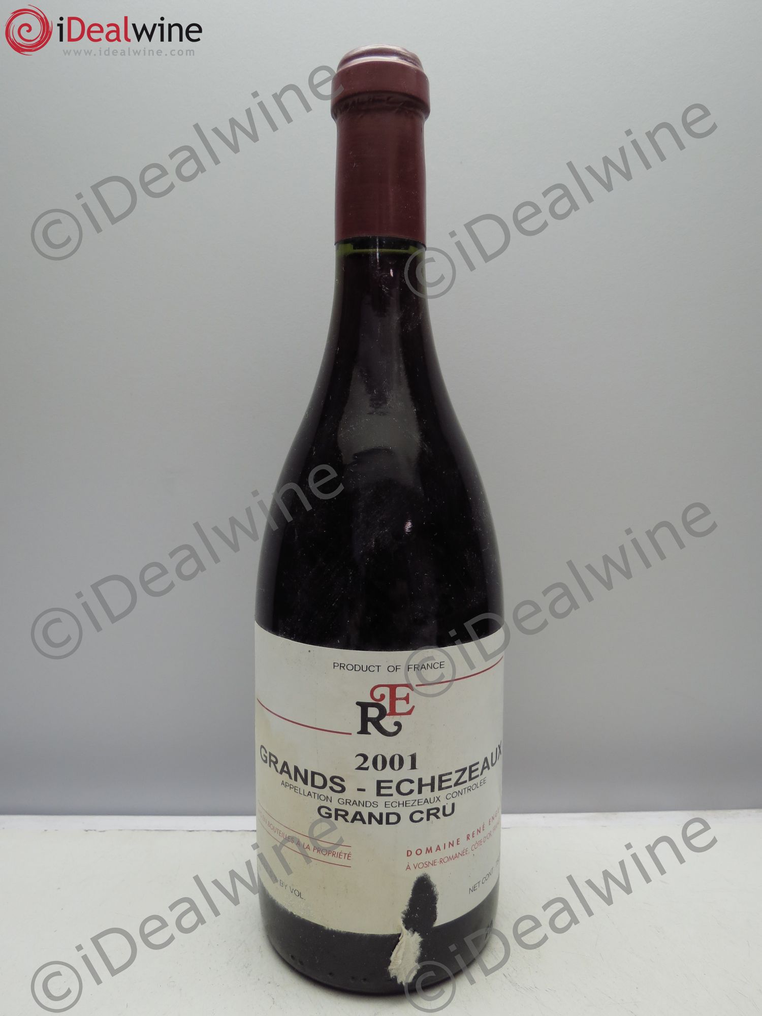 Grands-Echezeaux Grand Cru Domaine René Engel - Domaine Eugénie 2001 - Lot de 1 bouteille - 0