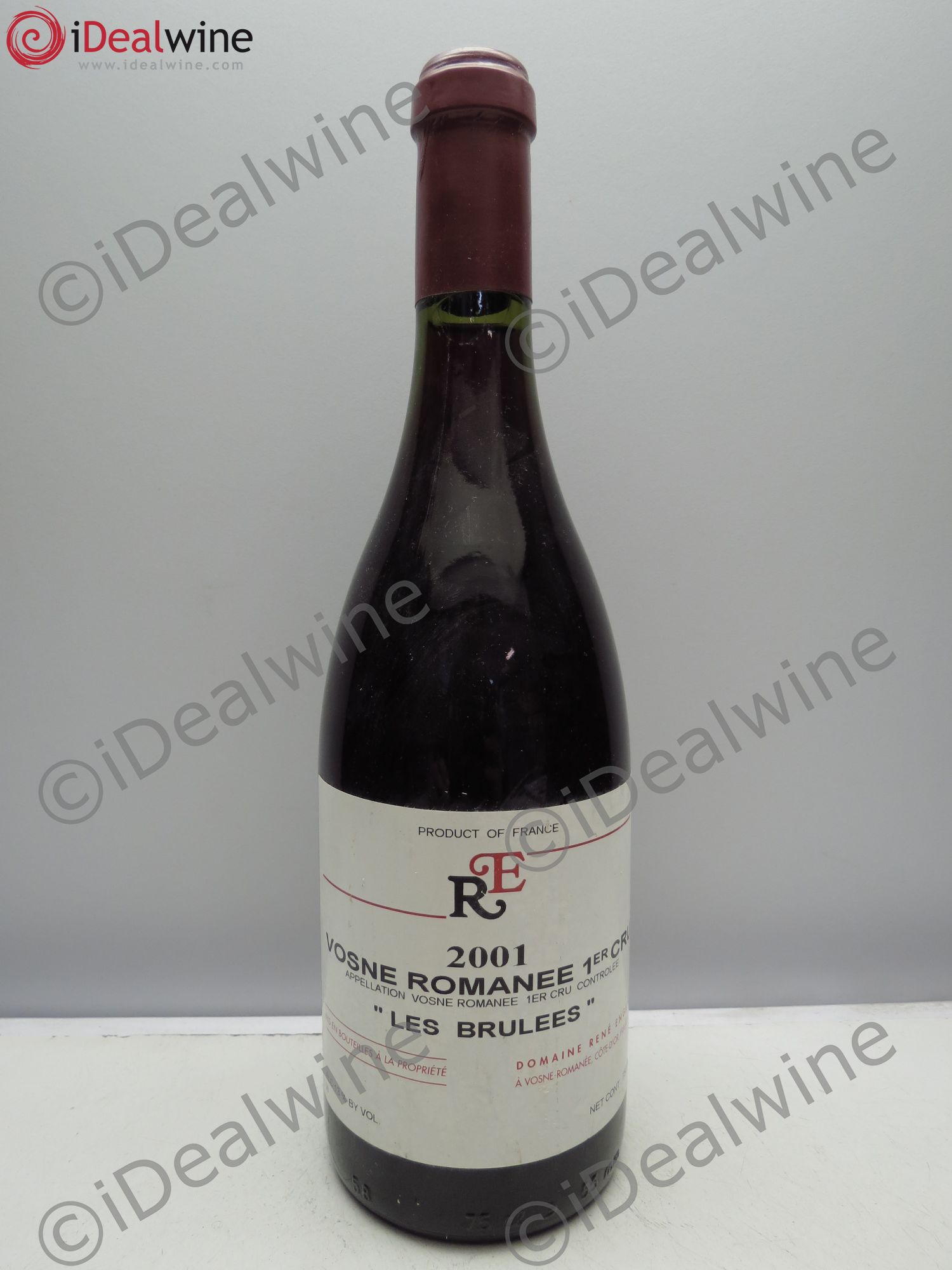 Vosne-Romanée 1er Cru Aux Brûlées Domaine René Engel - Domaine Eugénie 2001 - Lot de 1 bouteille - 0