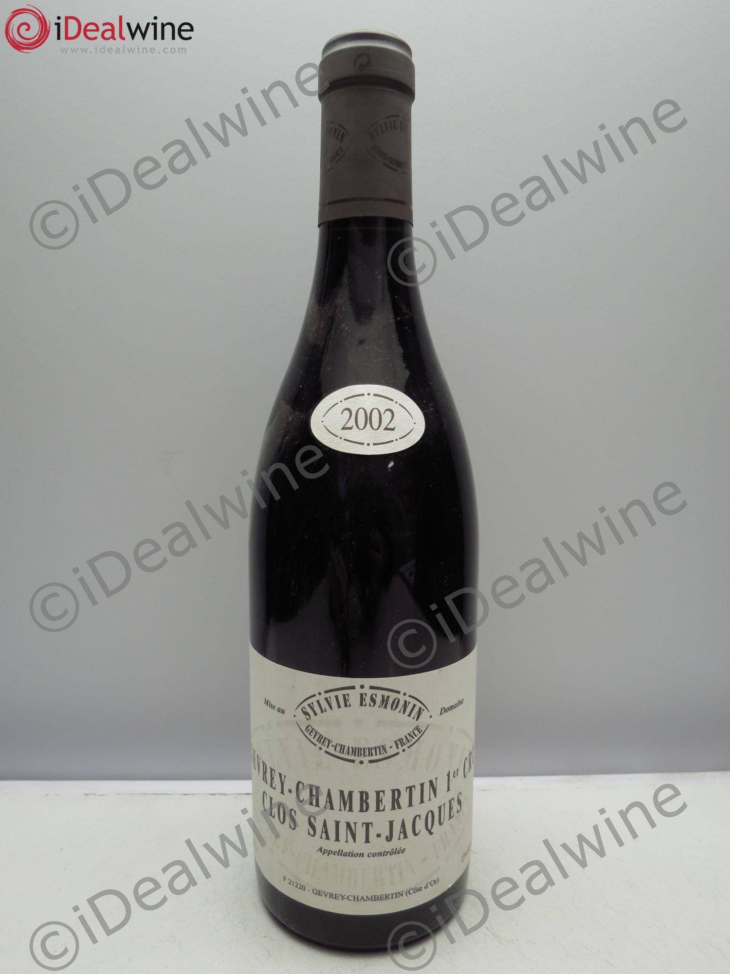 Gevrey-Chambertin 1er Cru Clos Saint Jacques Sylvie Esmonin 2002 - Lot de 1 bouteille - 0