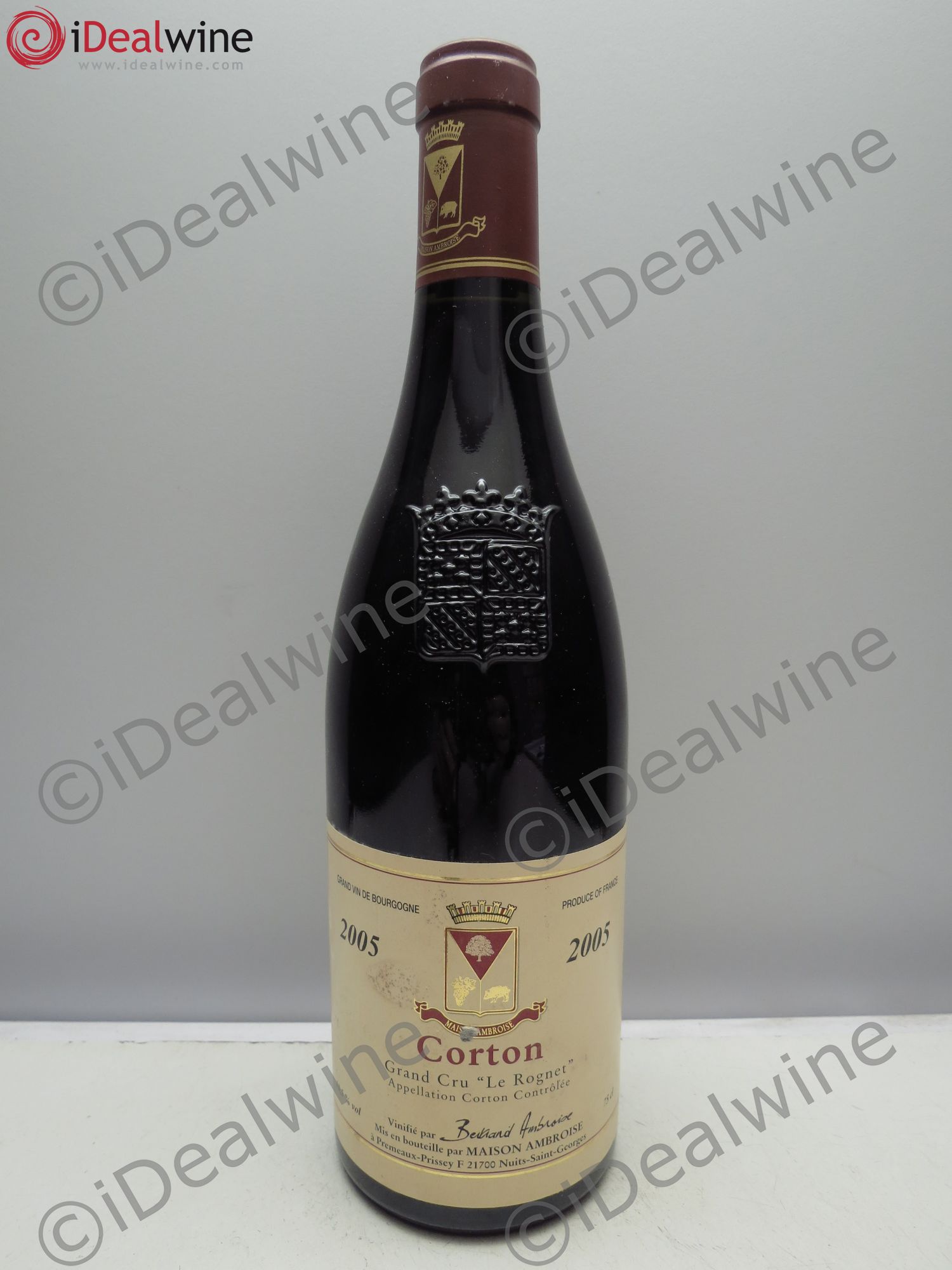 Corton Grand Cru (bte donnnée à M CAZIMAJOU le 28/8/2014) 2005 - Posten von 1 Flasche - 0