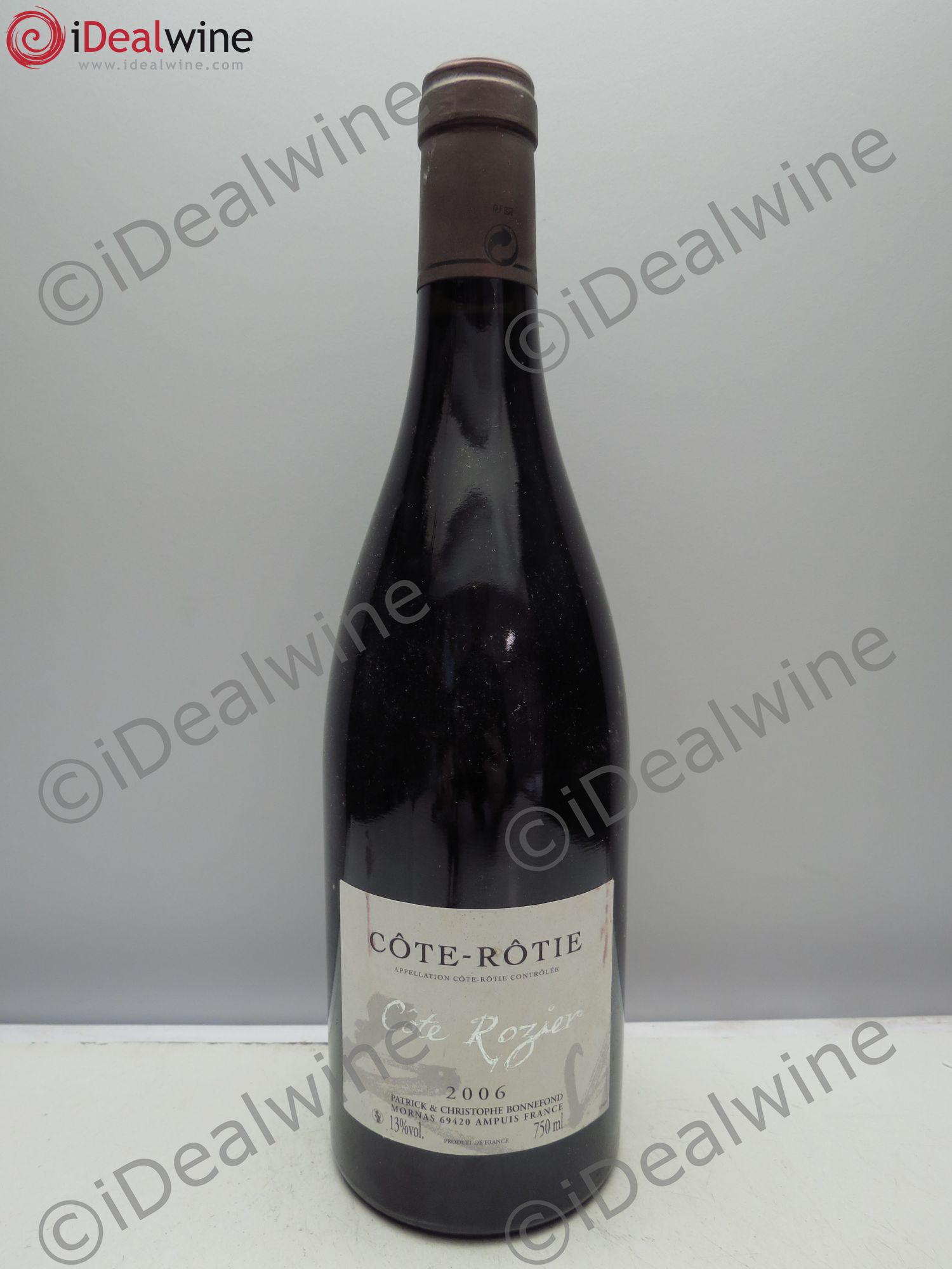 Côte-Rôtie Côte Roziers Bonnefond P et C 2006 - Posten von 1 Flasche - 0