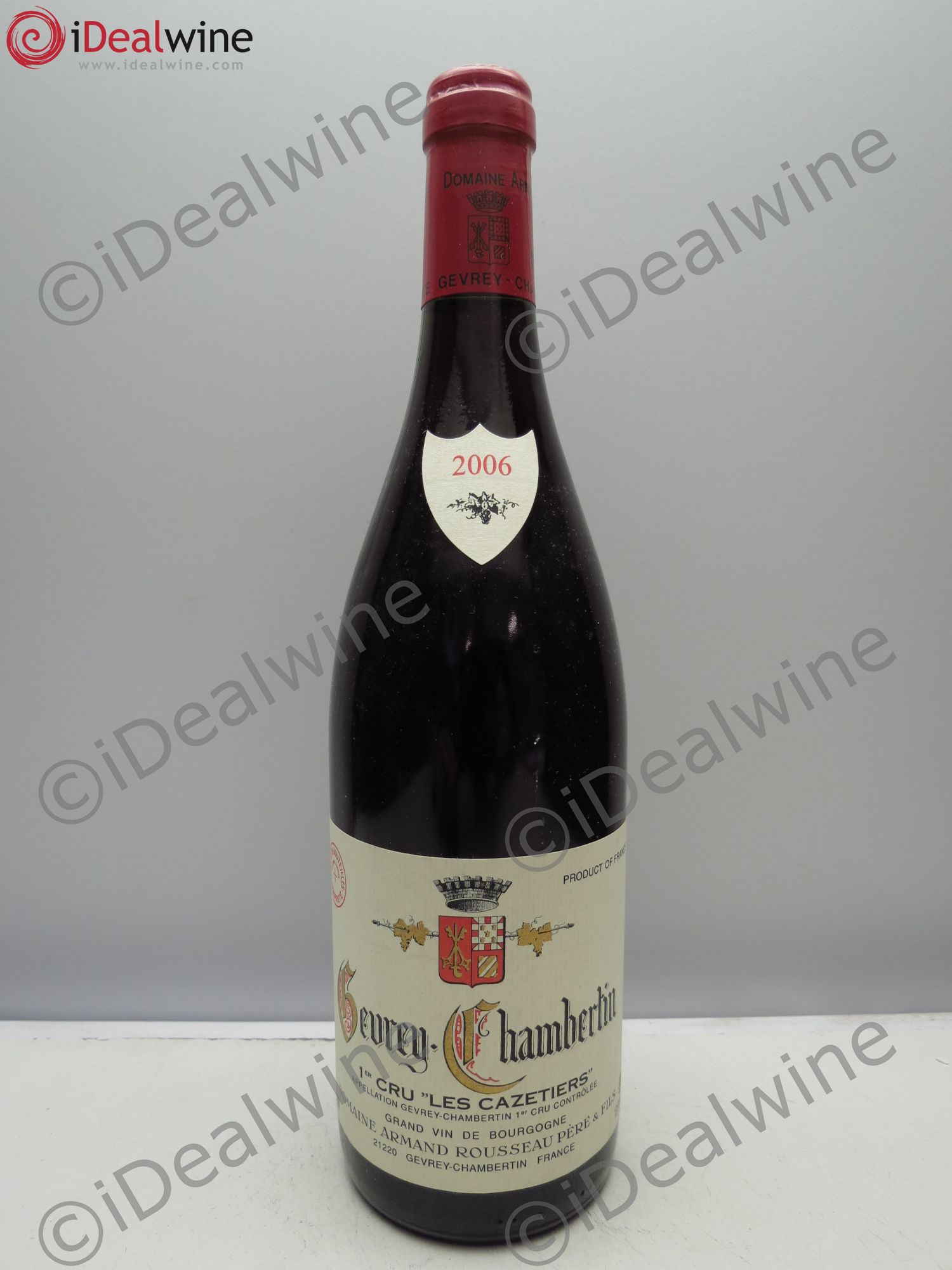 Gevrey-Chambertin 1er Cru Les Cazetiers Armand Rousseau (Domaine) 2006 - Lot de 1 bouteille - 0