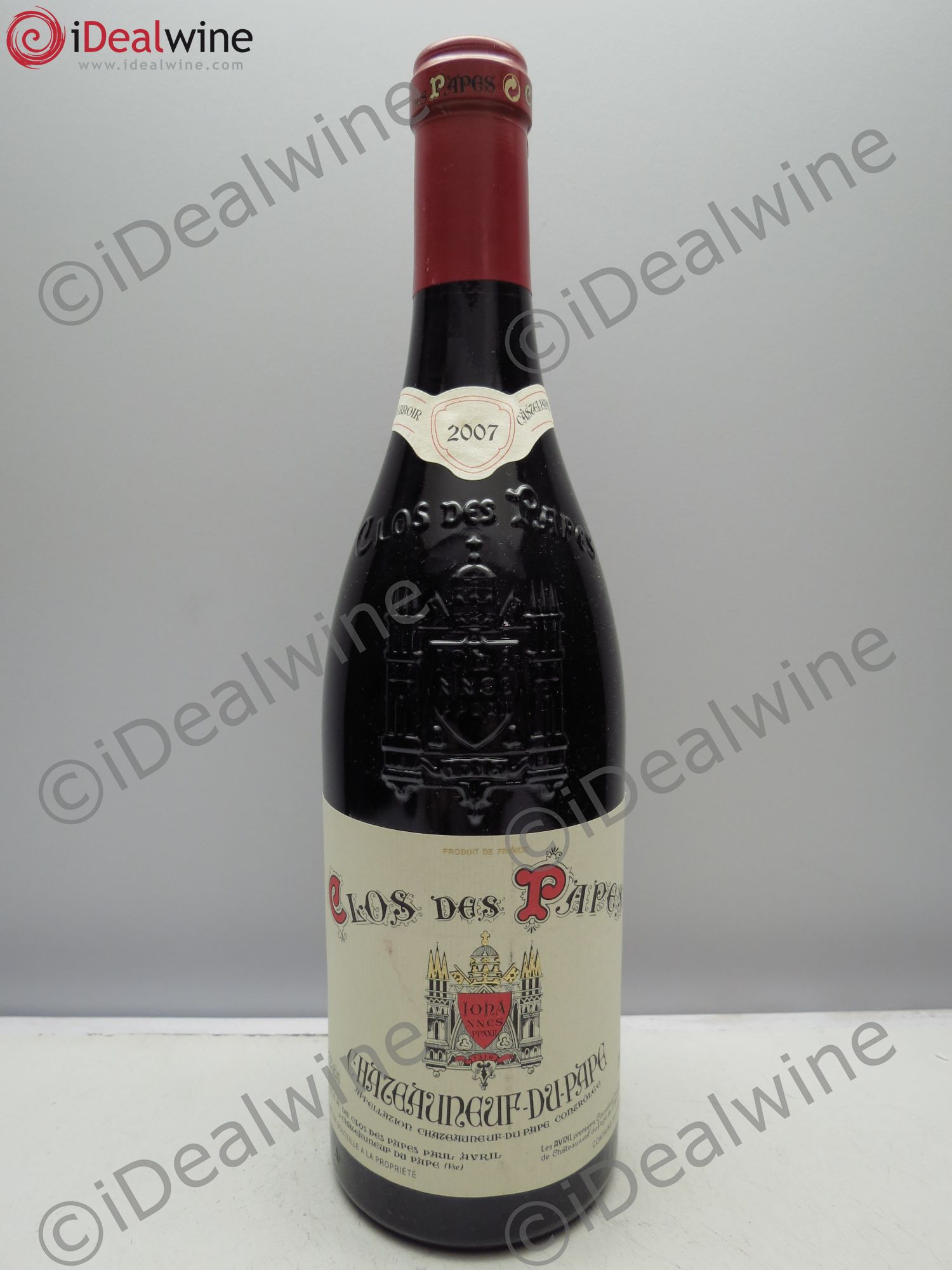 Châteauneuf-du-Pape Clos des Papes - Paul Avril 2007 - Lot de 1 bouteille - 0
