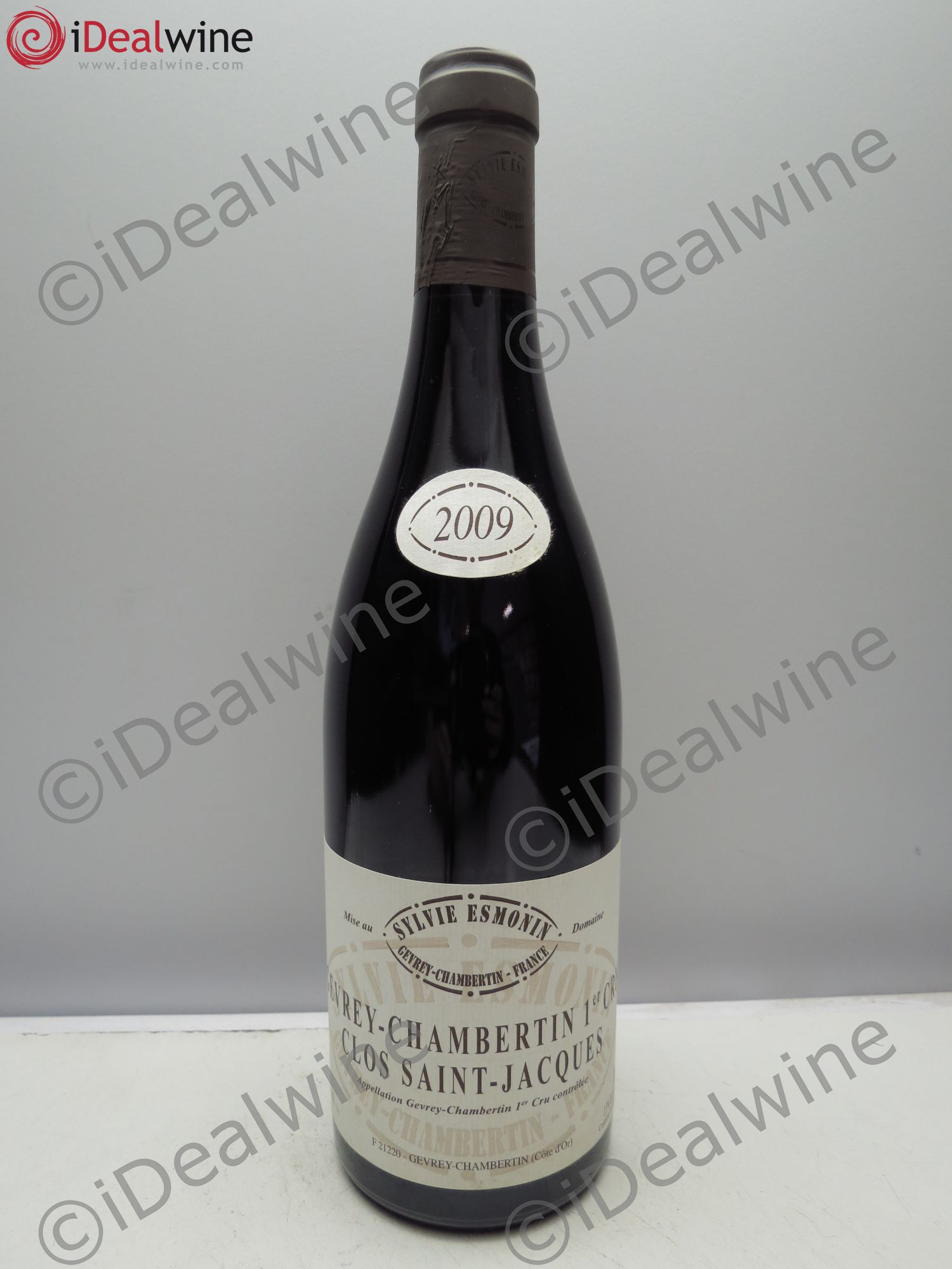 Gevrey-Chambertin 1er Cru Clos Saint Jacques Sylvie Esmonin 2009 - Lot de 1 bouteille - 0