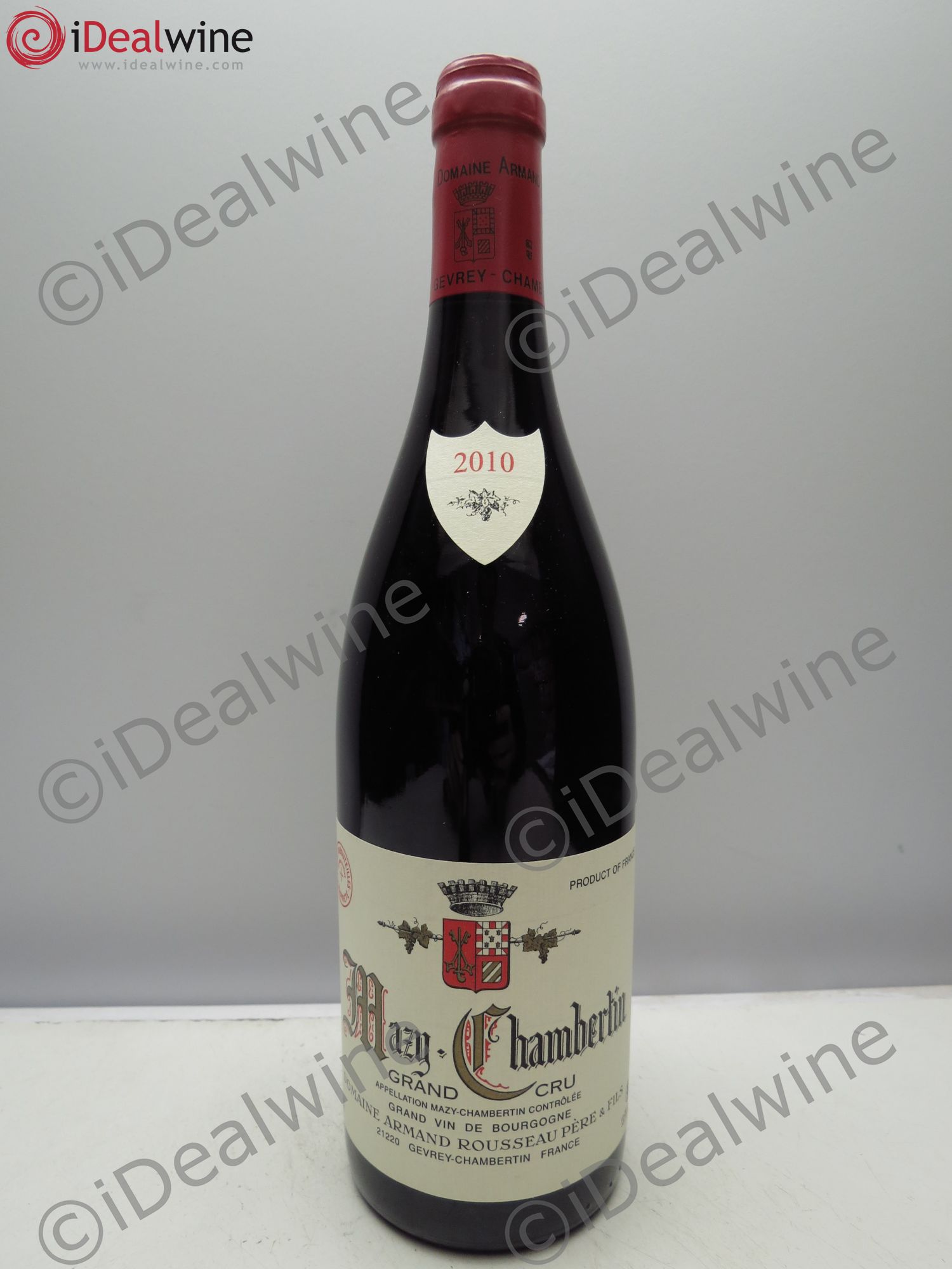 Mazis-Chambertin Grand Cru Armand Rousseau (Domaine) 2010 - Lot de 1 bouteille - 0