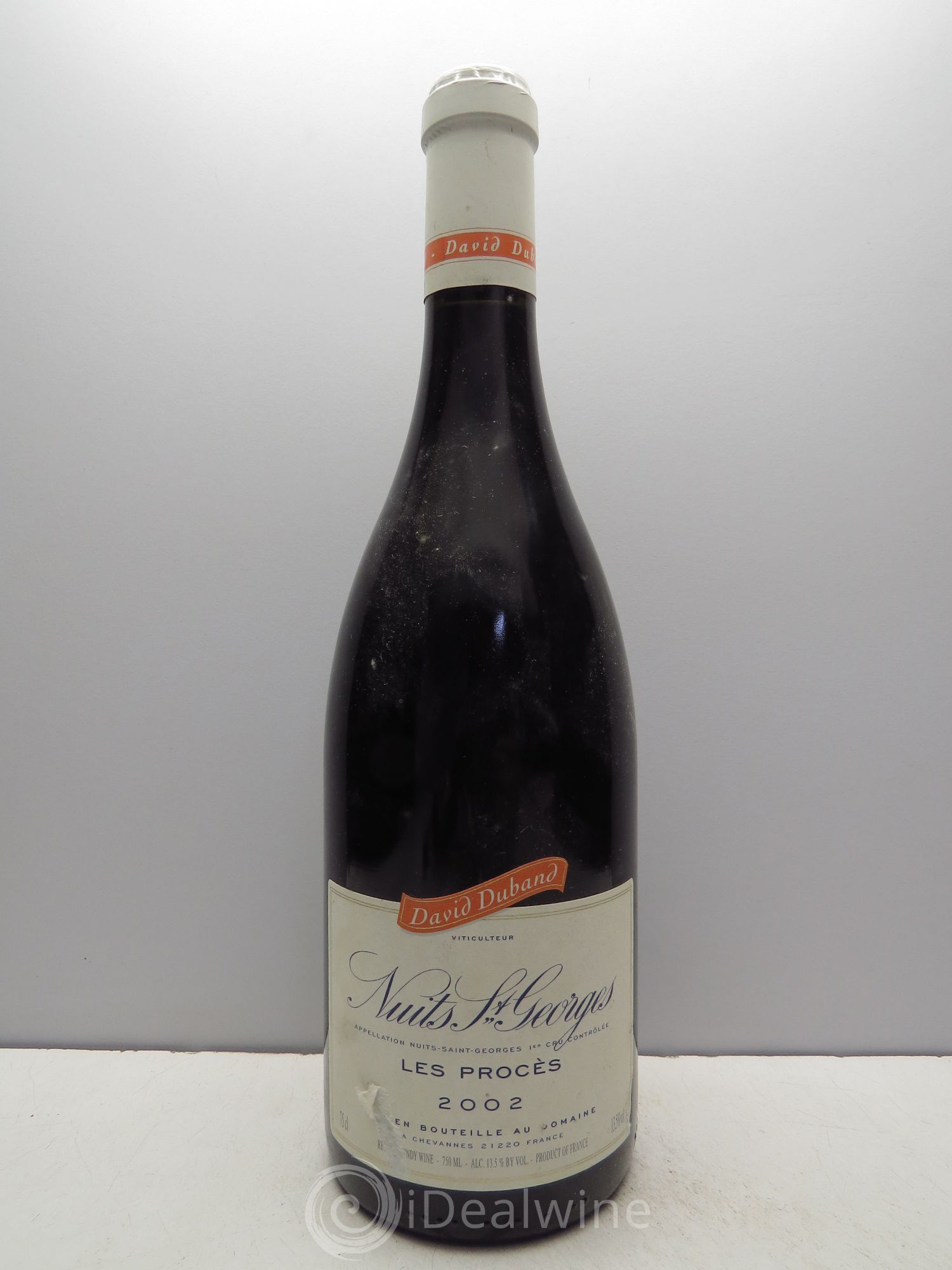 Nuits-Saint-Georges 1er Cru David Duband 2002 - Lot de 1 bouteille - 0