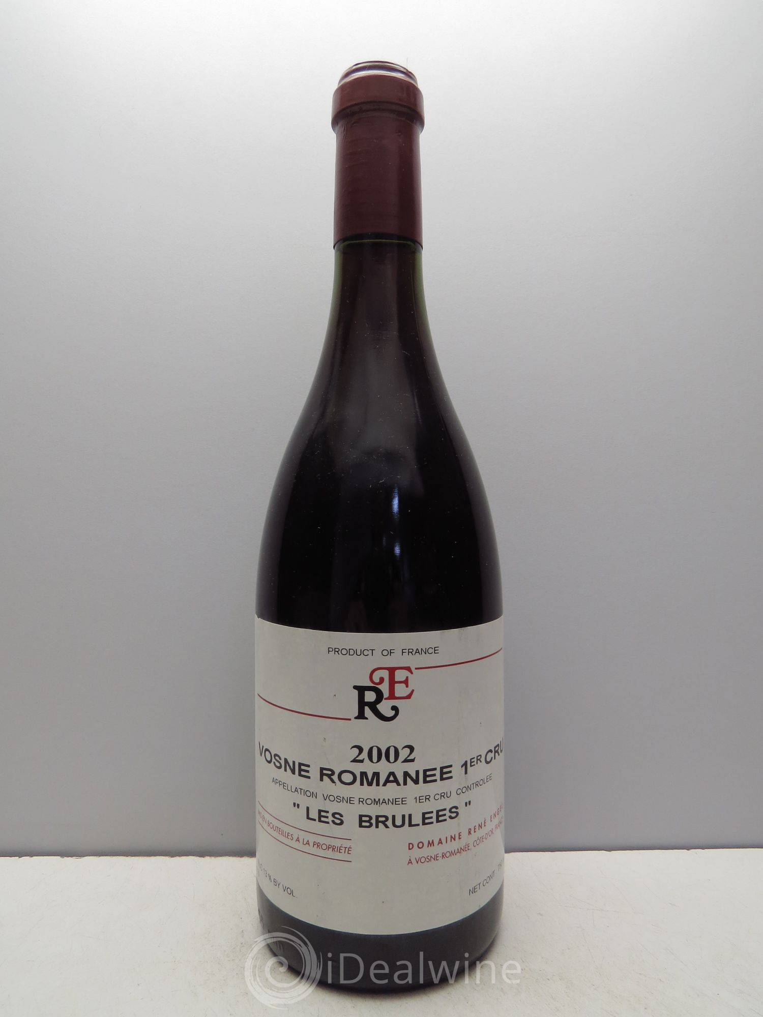 Vosne-Romanée 1er Cru Aux Brûlées Domaine René Engel - Domaine Eugénie 2002 - Lot de 1 bouteille - 0