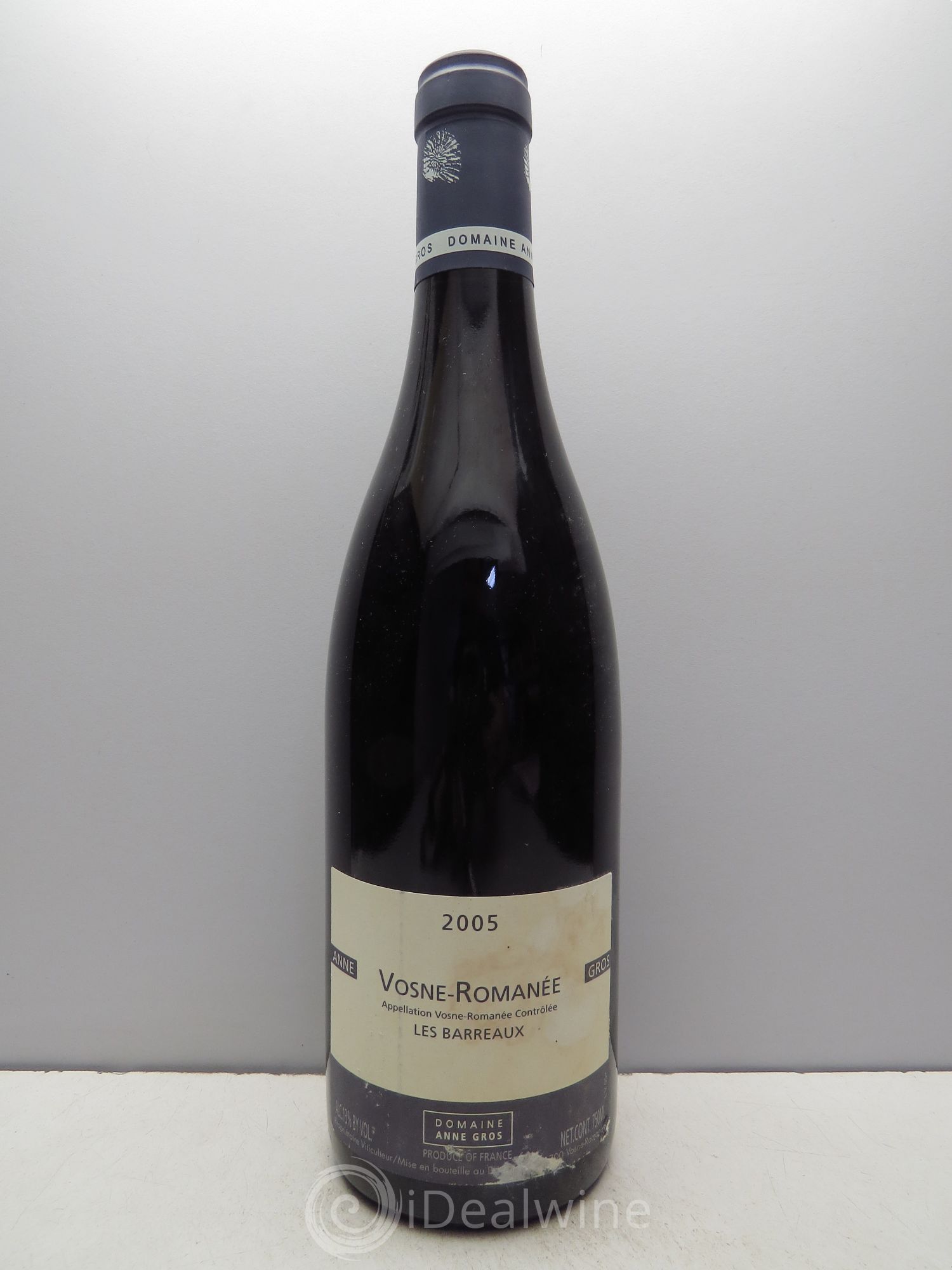 Vosne-Romanée Les Barreaux Anne Gros 2005 - Lot de 1 bouteille - 0