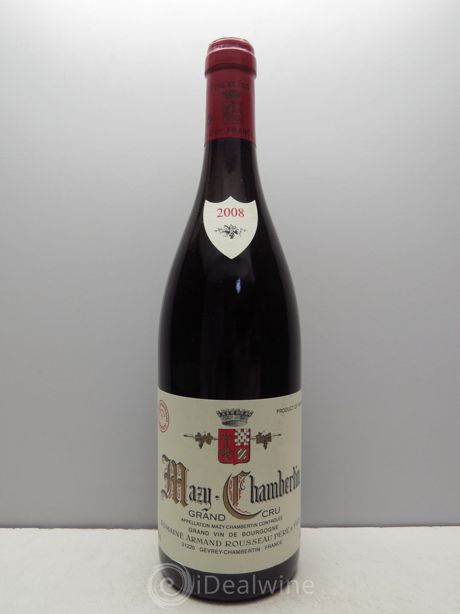 Mazis-Chambertin Grand Cru Armand Rousseau (Domaine) 2008 - Lot de 1 bouteille - 0