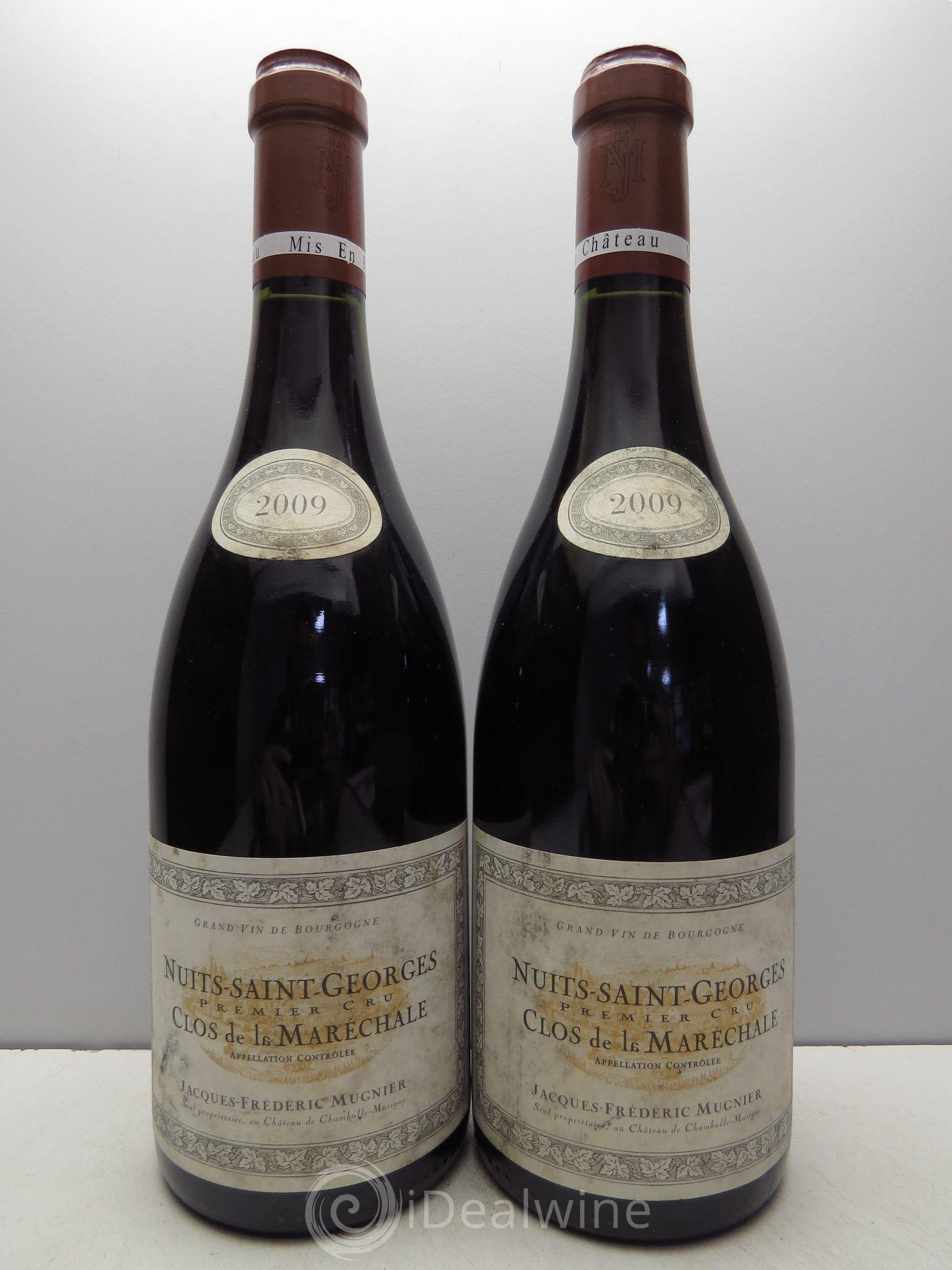 Nuits-Saint-Georges 1er Cru Clos de La Maréchale Jacques-Frédéric Mugnier 2009 - Lot de 2 bouteilles - 0