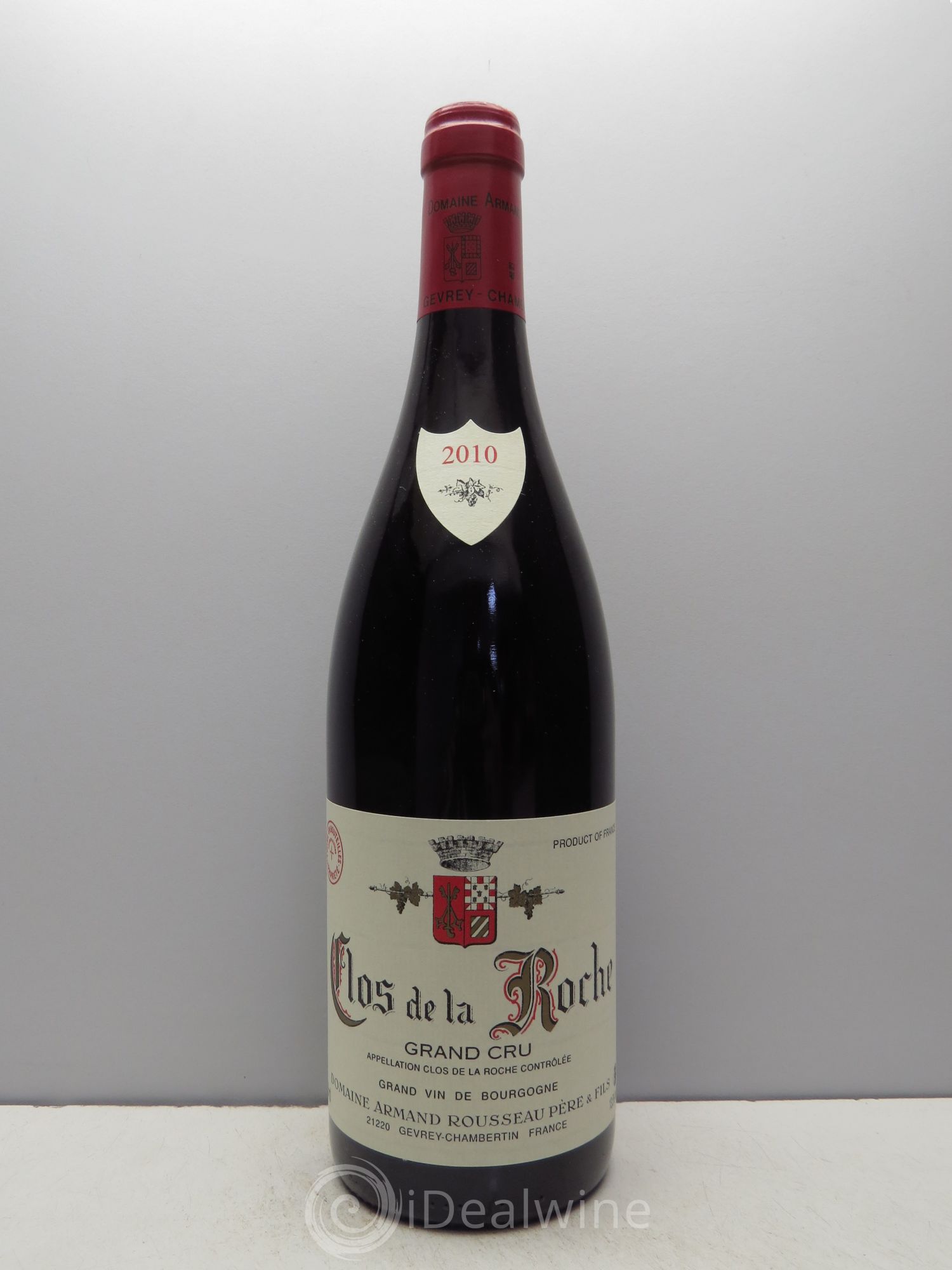Clos de la Roche Grand Cru Armand Rousseau (Domaine) 2010 - Posten von 1 Flasche - 0