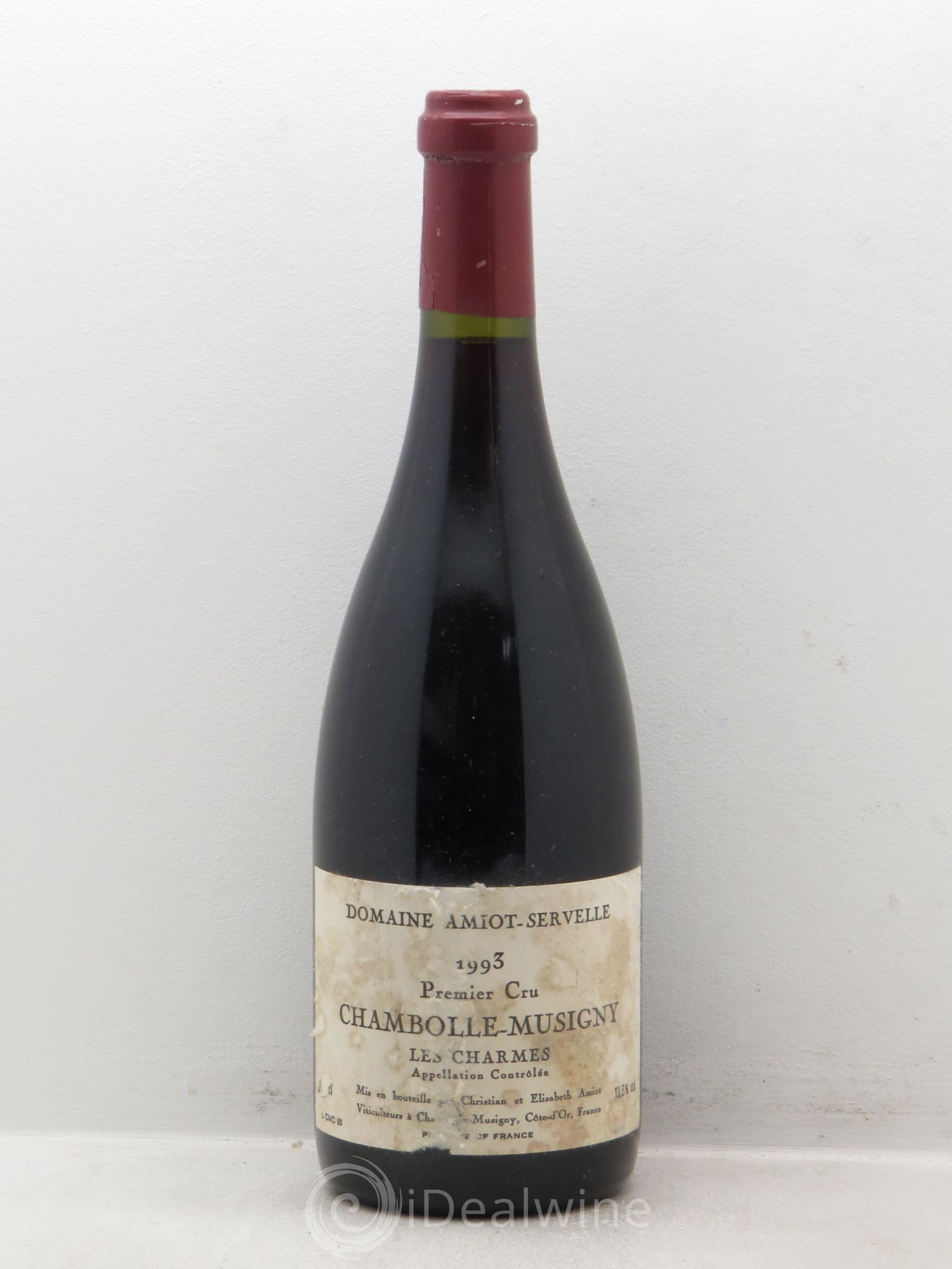 Chambolle-Musigny 1er Cru 1993 - Lot de 1 bouteille - 0