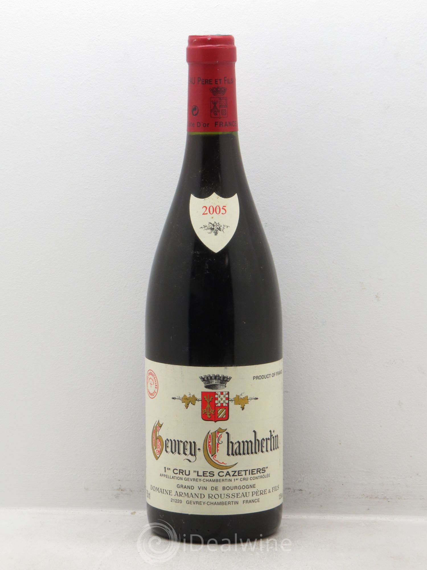 Gevrey-Chambertin 1er Cru Les Cazetiers Armand Rousseau (Domaine) 2005 - Lot de 1 bouteille - 0