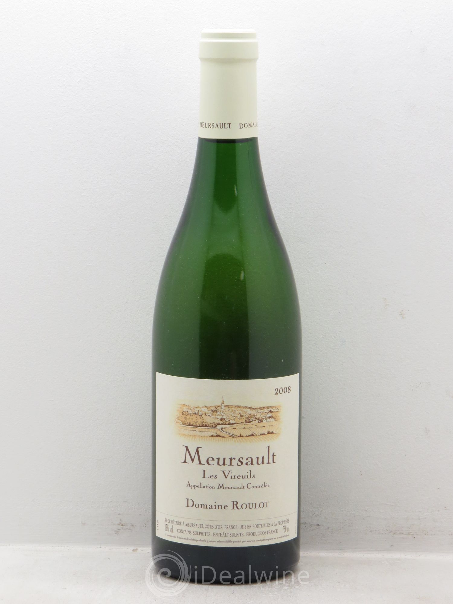 Meursault Les Vireuils Roulot (Domaine) 2008 - Lot de 1 bouteille - 0
