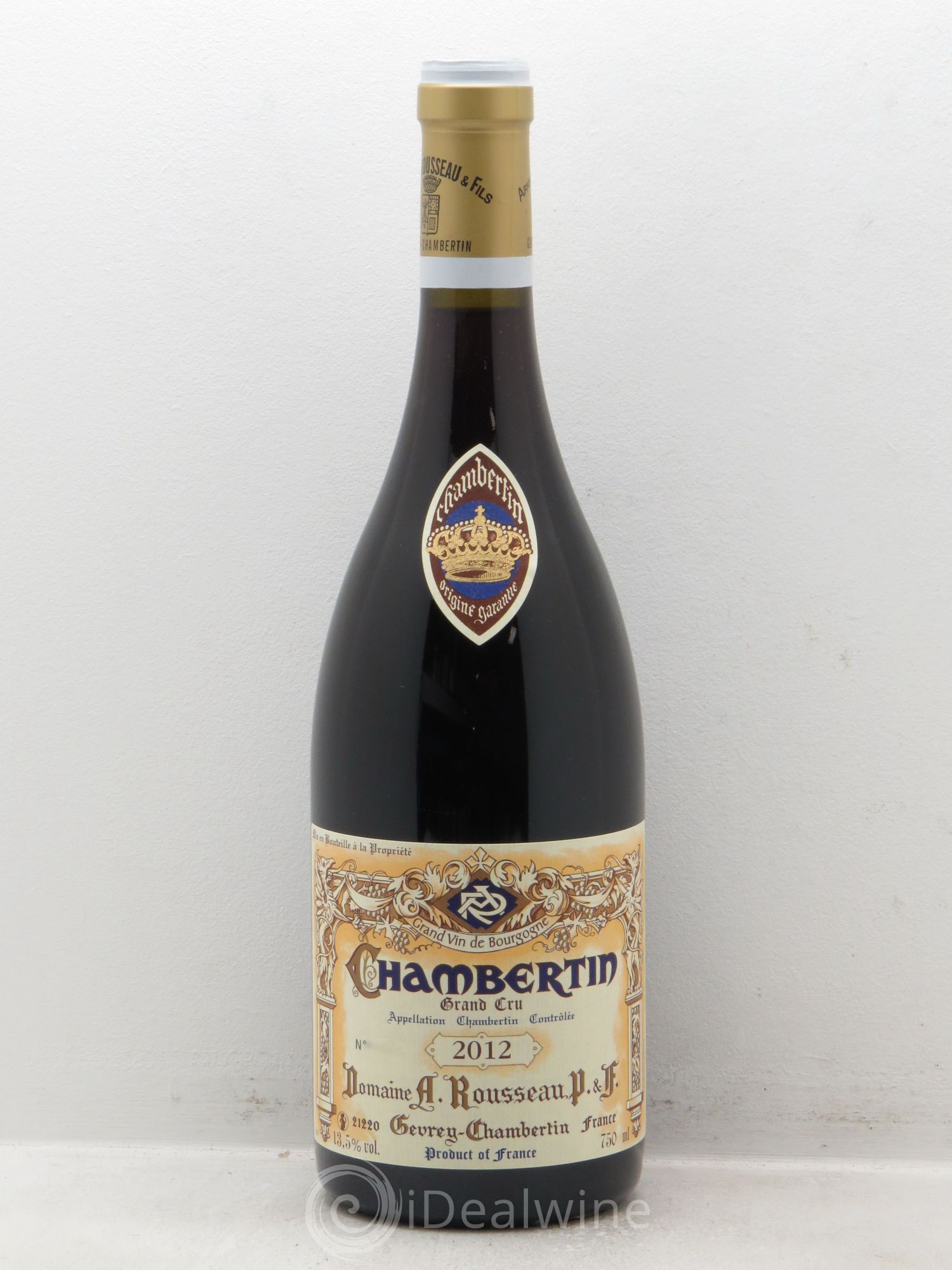 Chambertin Grand Cru Armand Rousseau (Domaine) 2012 - Lot de 1 bouteille - 0