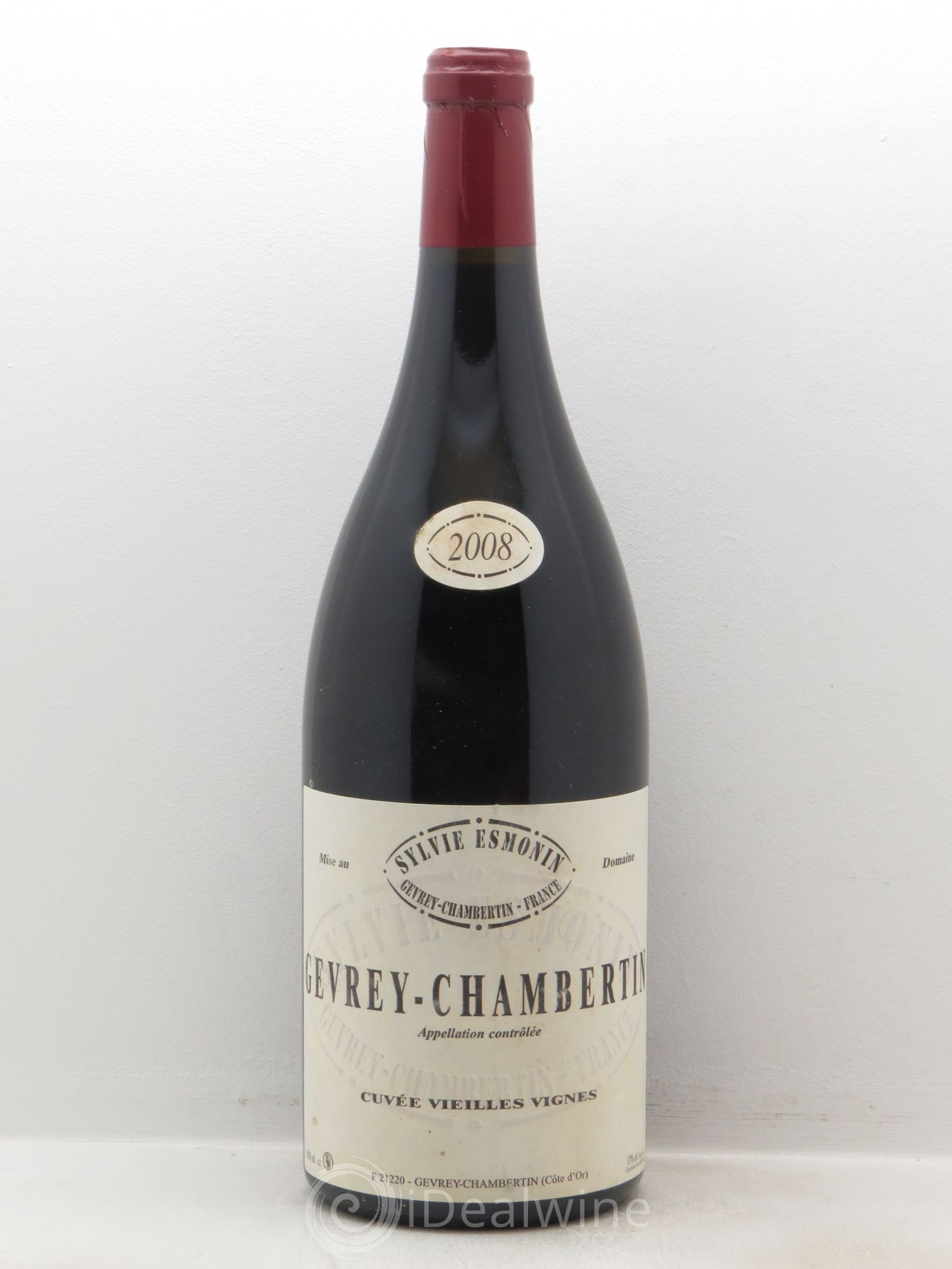 Gevrey-Chambertin Vieilles Vignes Sylvie Esmonin 2008 - Lot de 1 magnum - 0