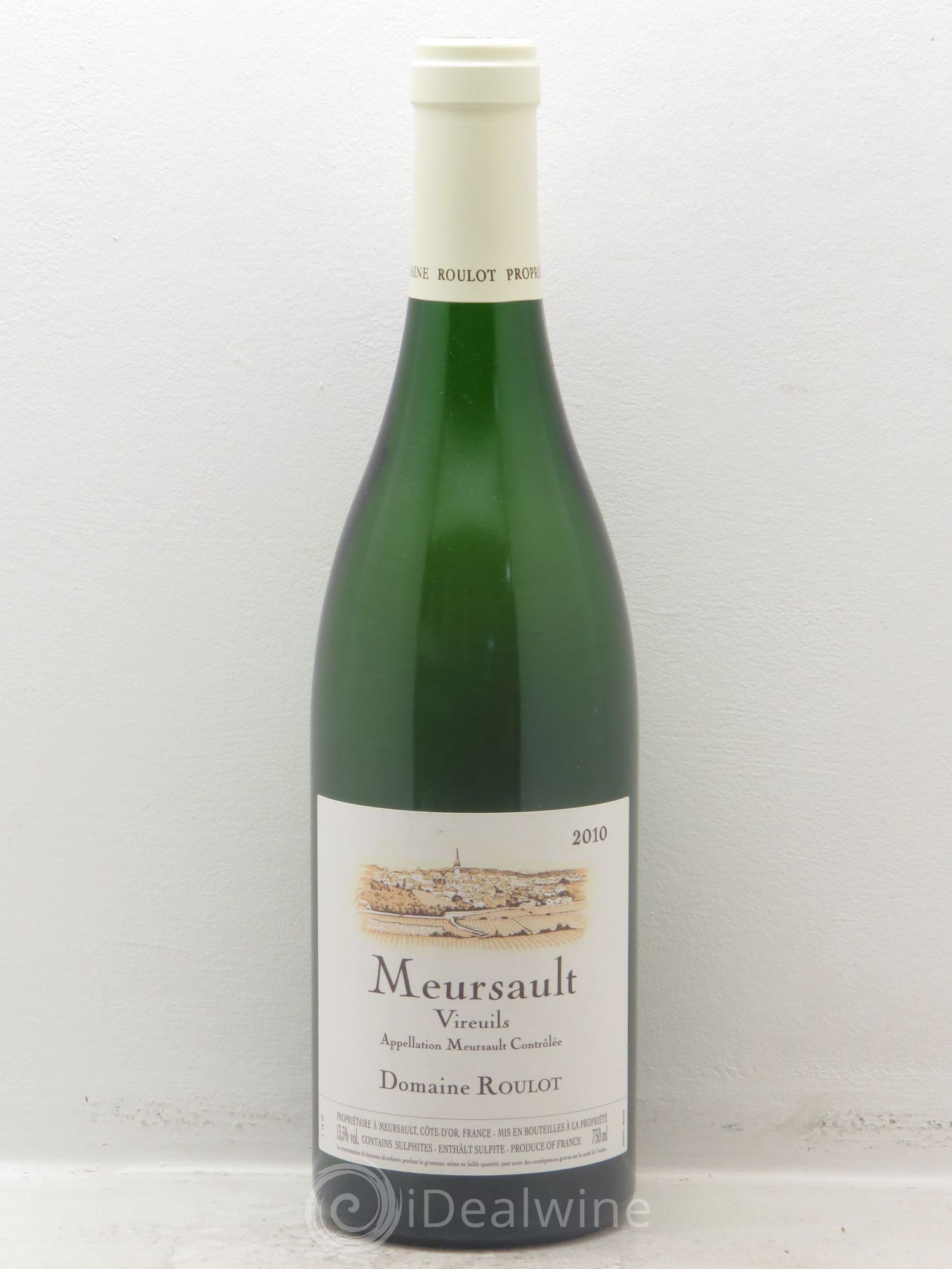 Meursault Les Vireuils Roulot (Domaine) 2010 - Lot de 1 bouteille - 0