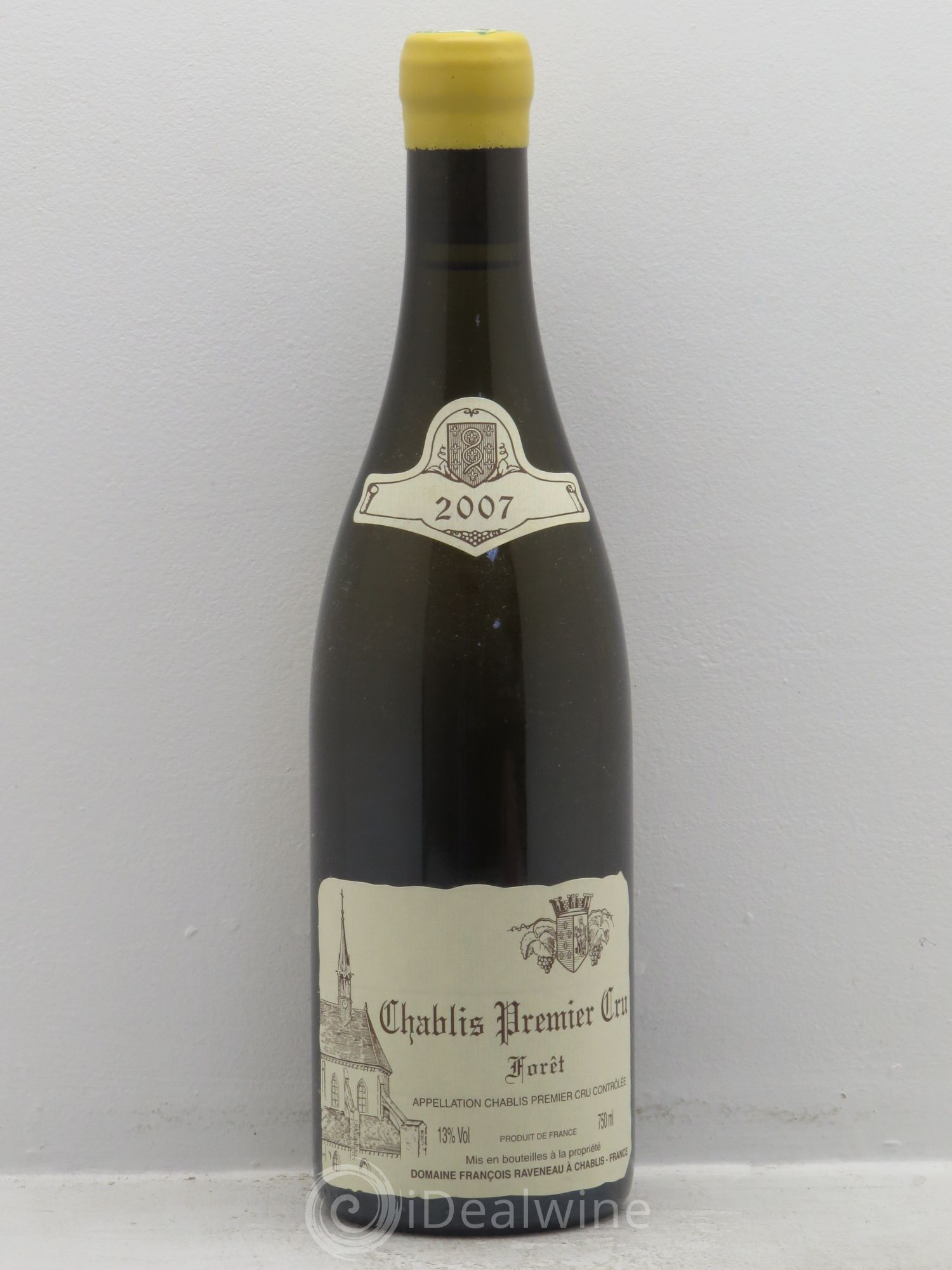 Chablis 1er Cru Forêt Raveneau (Domaine) 2007 - Lot de 1 bouteille - 0