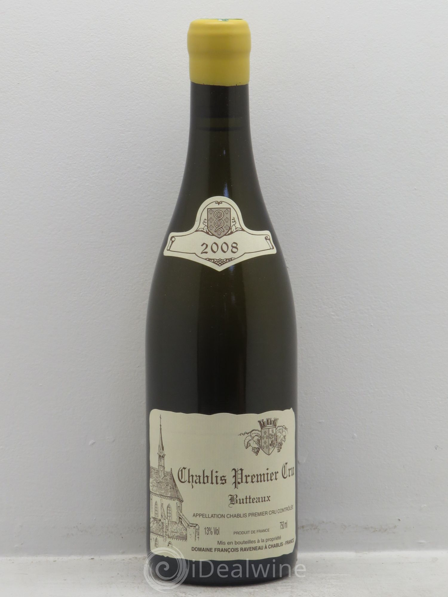 Chablis 1er Cru Butteaux Raveneau (Domaine) 2008 - Lot de 1 bouteille - 0