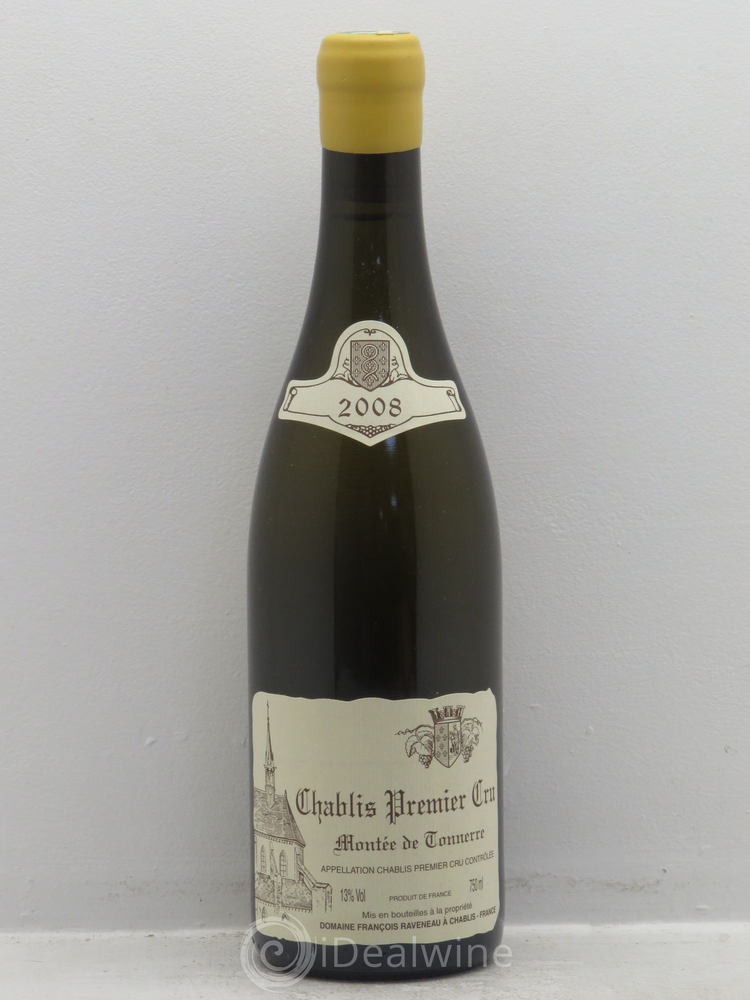 Chablis 1er Cru Montée de Tonnerre Raveneau (Domaine) 2008 - Lot de 1 bouteille - 0