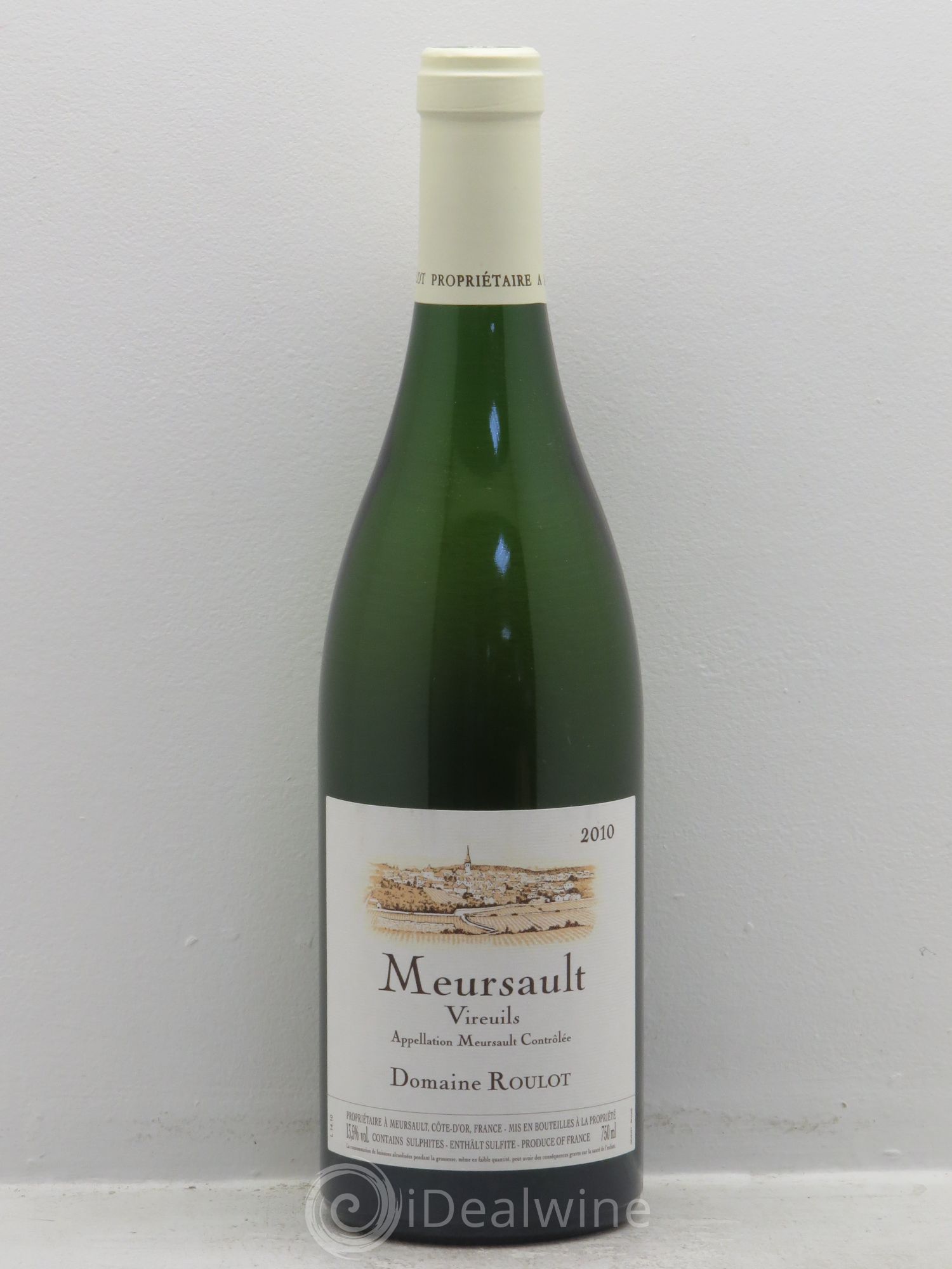 Meursault Les Vireuils Roulot (Domaine) 2010 - Lot de 1 bouteille - 0