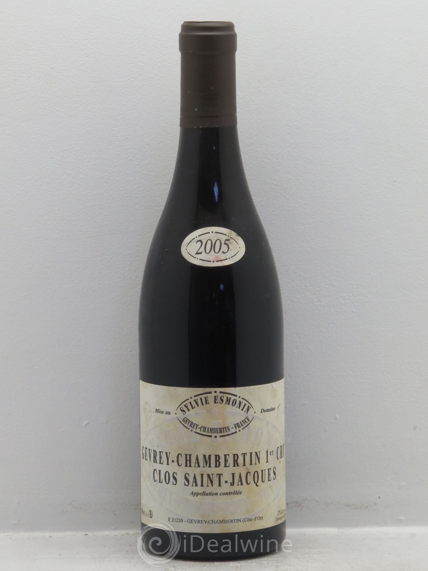 Gevrey-Chambertin 1er Cru Clos Saint Jacques Sylvie Esmonin 2005 - Posten von 1 Flasche - 0